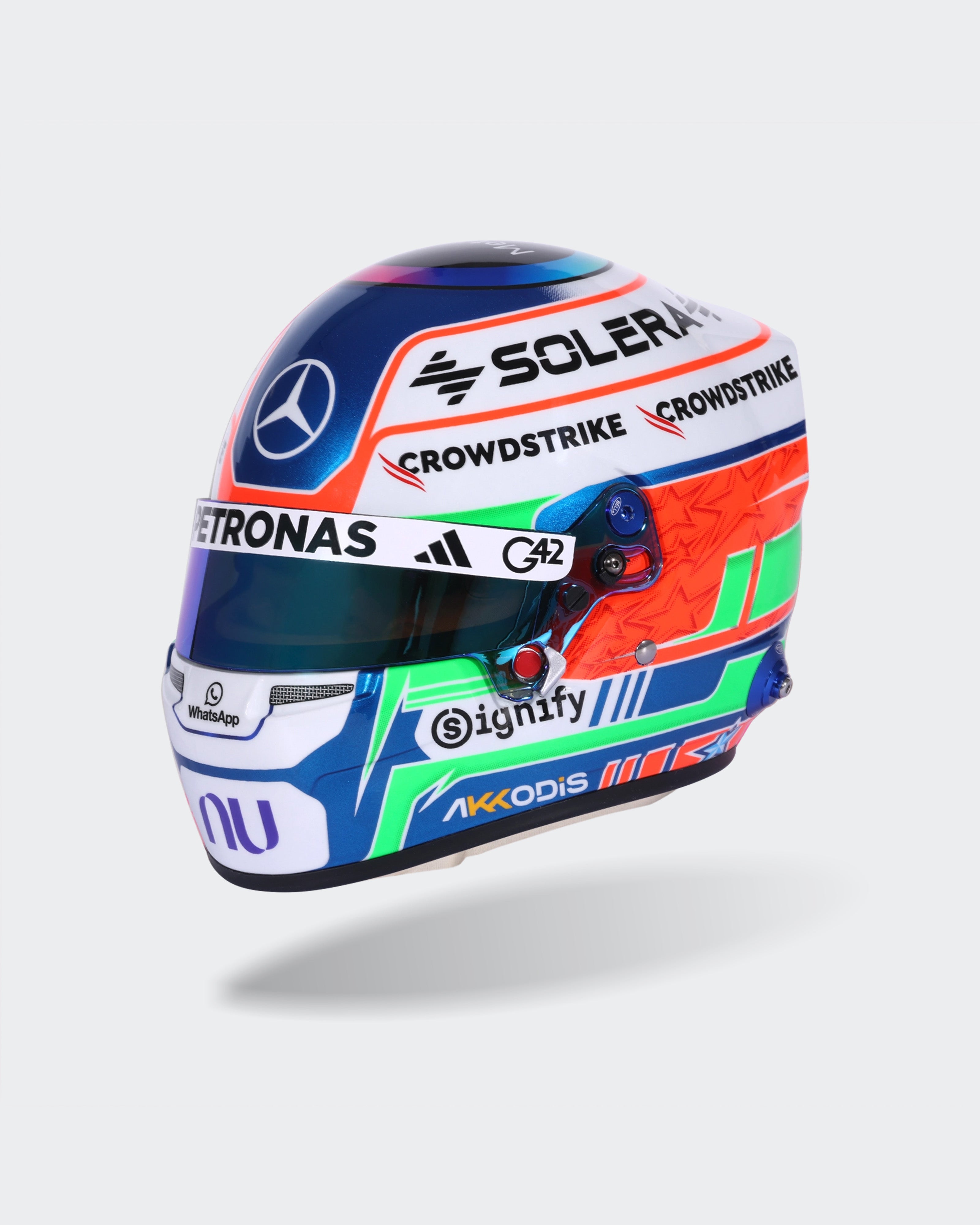 1/2 F1 ヘルメット メルセデス キミ アントネッリ 2026 鈴鹿ver Kimi Antonelli Mini Bell Helmet Replica 1:2 2026 | Mercedes-AMG
