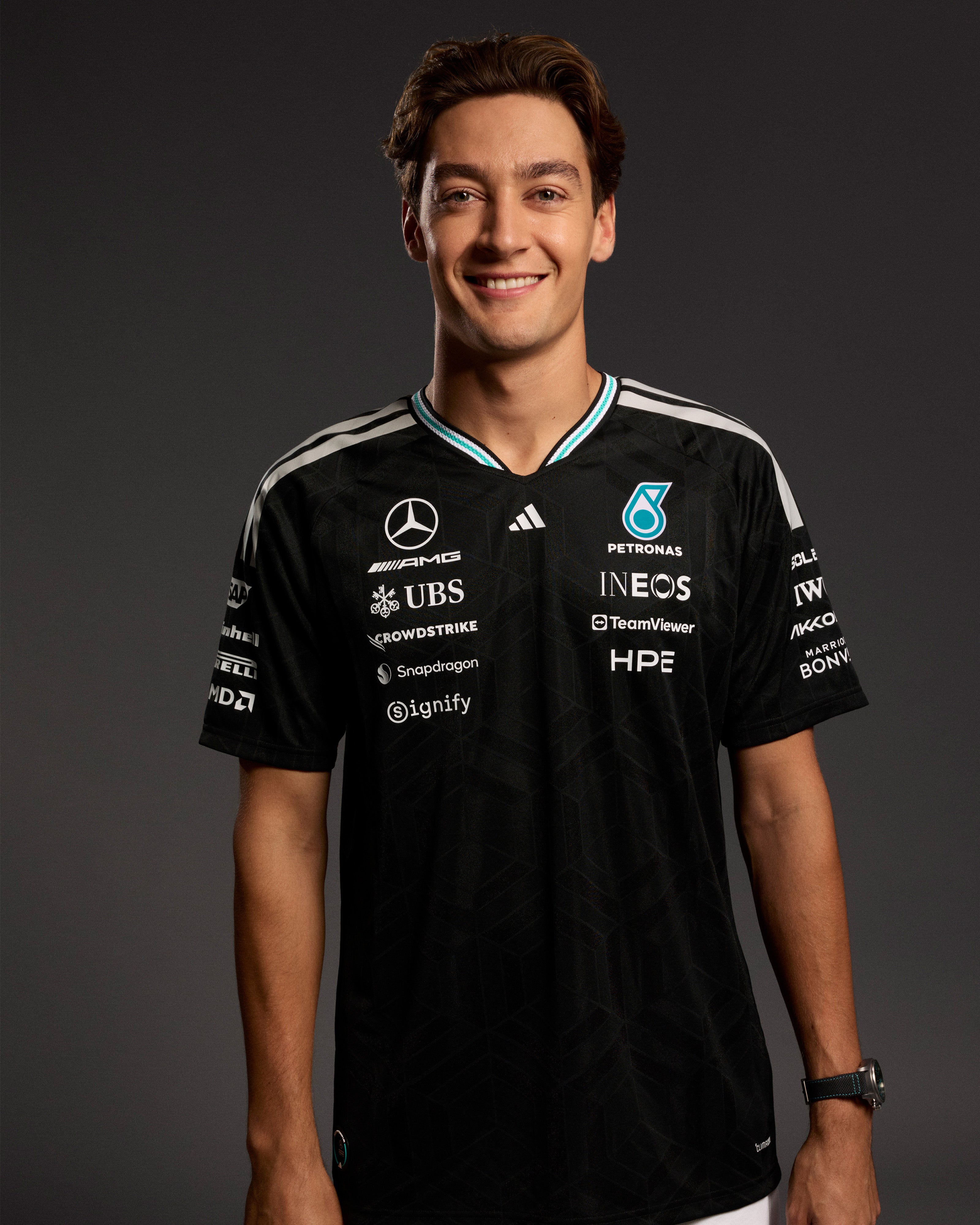 T-shirt homme Puma X Mercedes-Benz AMG Petronas F1, chemise en coton élégante avec imprimé T-shirt homme Puma X Mercedes-Benz AMG Petronas F1, chemise en coton élégante avec imprimé