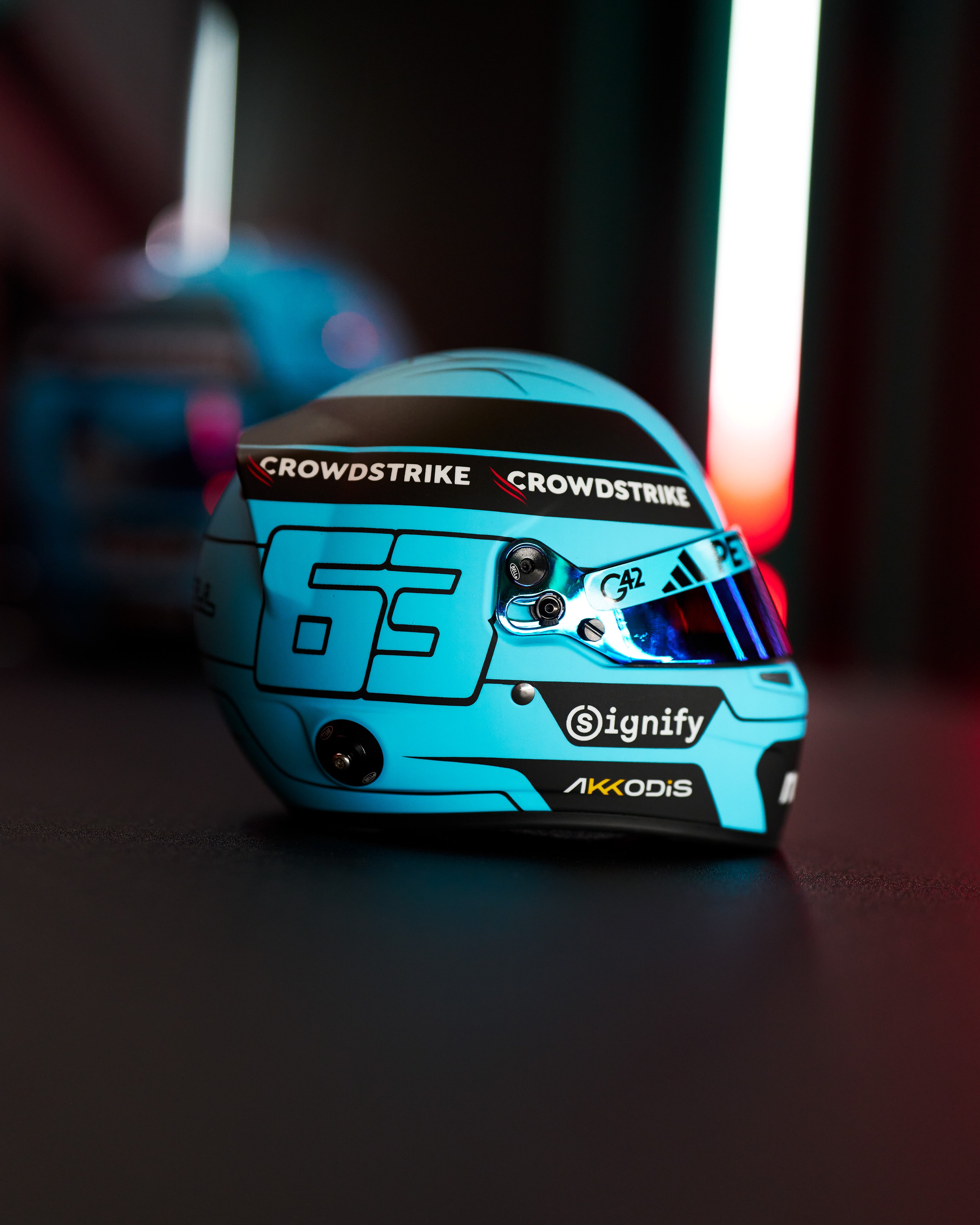 Spark 5HF157 CASQUE George Russell - Mercedes AMG GP Chine Spark 5HF157 CASQUE George Russell - Mercedes AMG GP Chine
