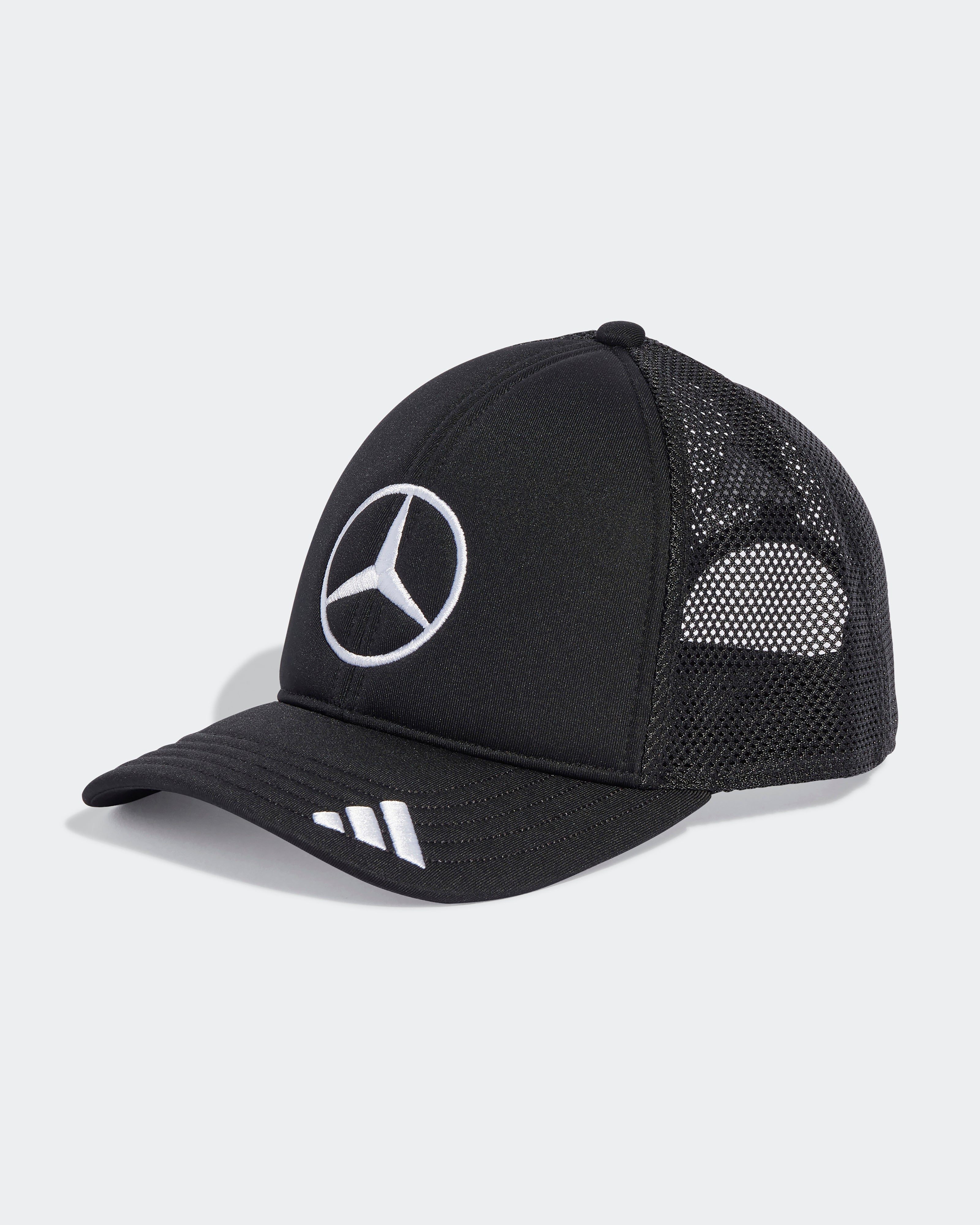 2025 Team Snapback Star Trucker Cap Black - Main Image