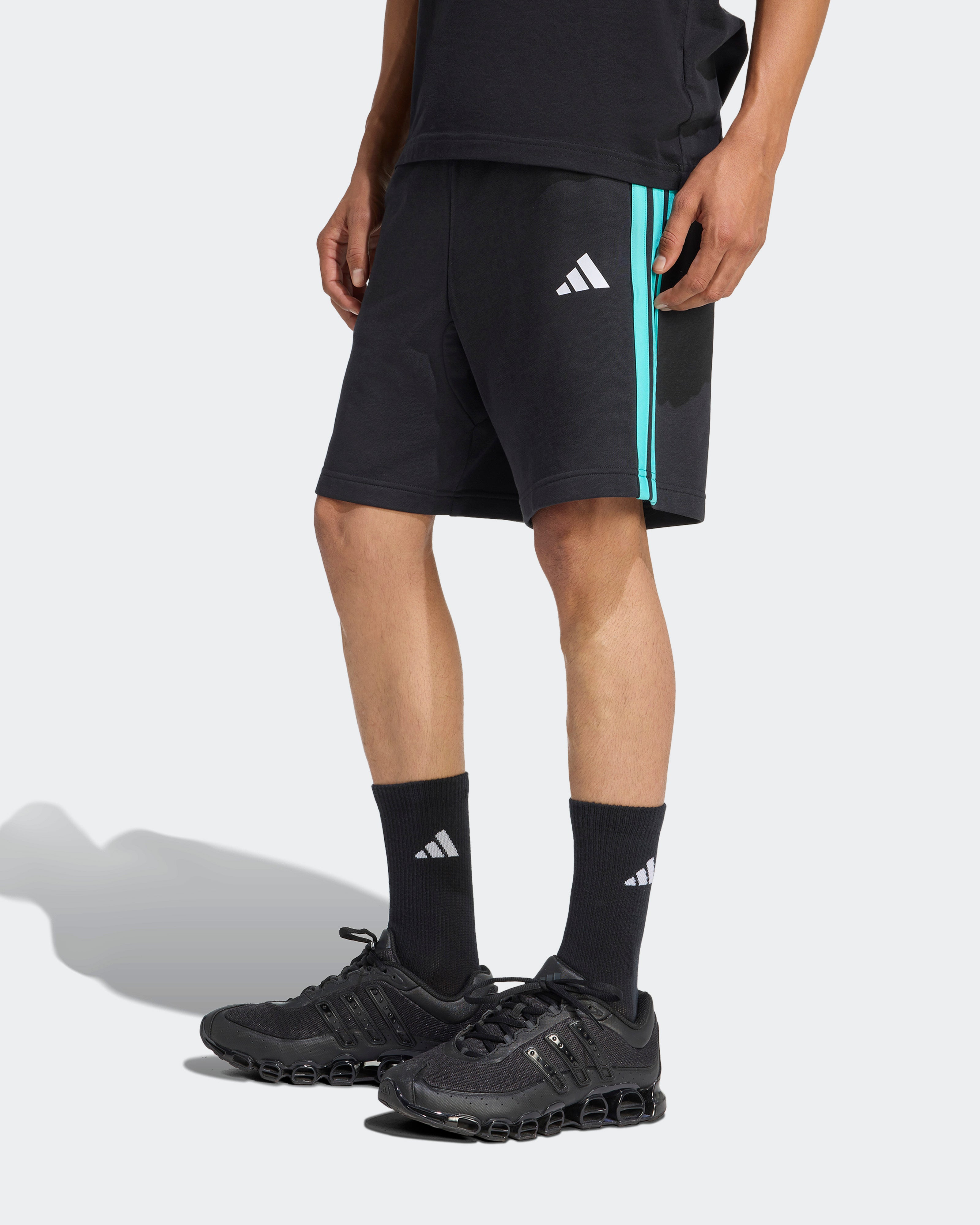 Men's 2026 DNA Shorts - Black | Mercedes-AMG PETRONAS F1 Team