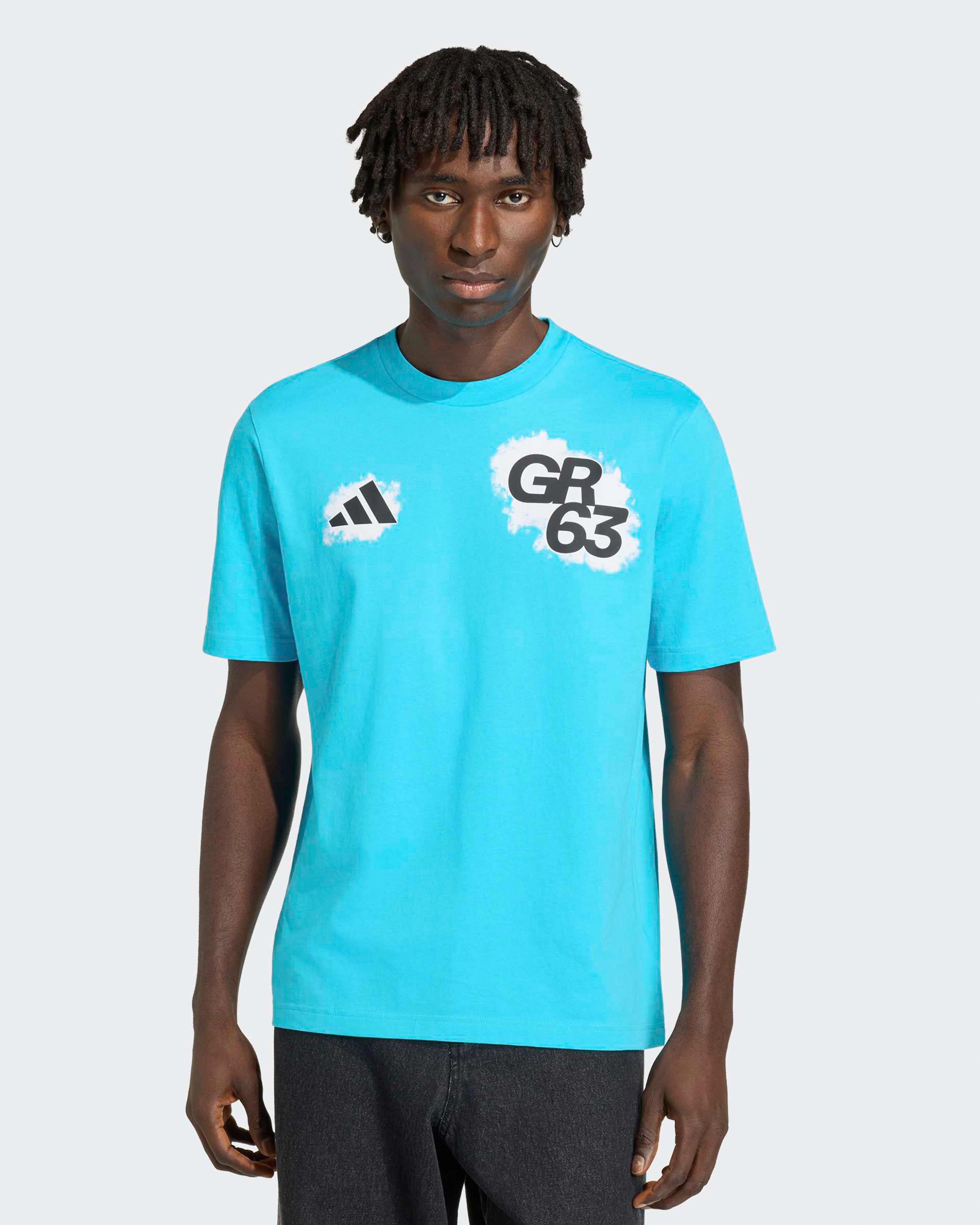 2026 George Russell Men's Blue T-Shirt | Mercedes-AMG PETRONAS F1
