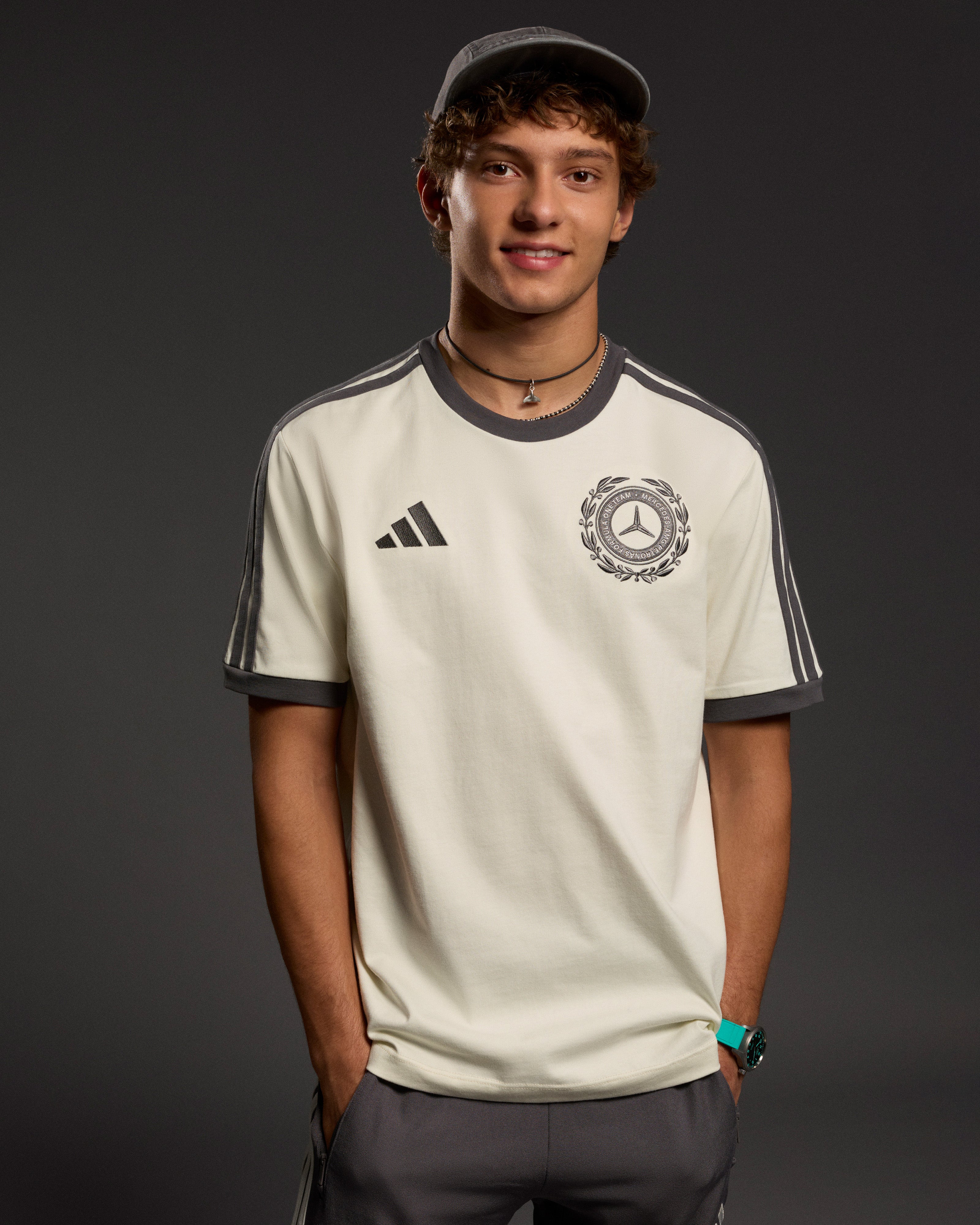 2026 Men's Silver Arrows Icon Tee - Off White | Mercedes-AMG F1