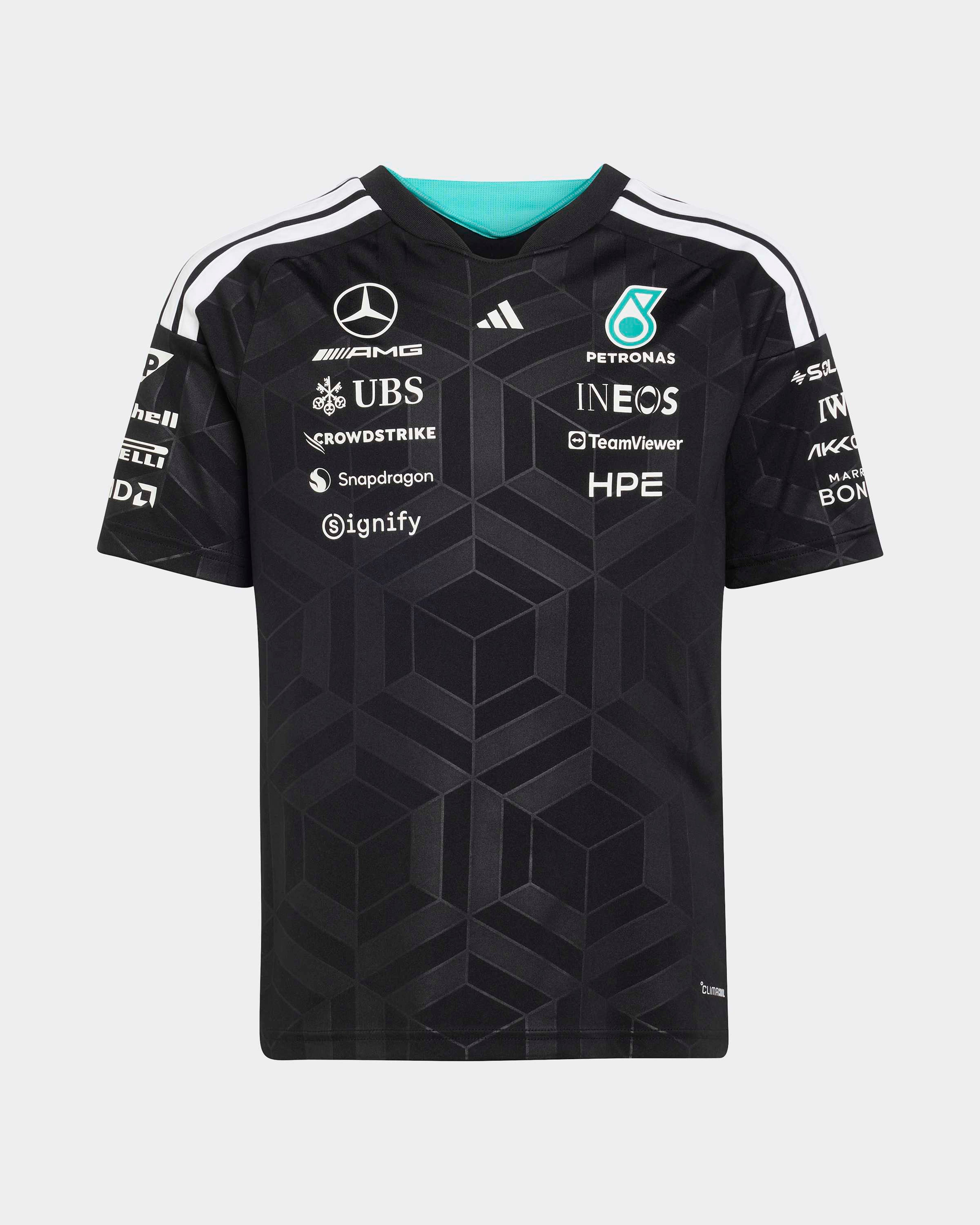 Kids 2026 Team Driver Tee - Black | Official Mercedes-AMG PETRONAS