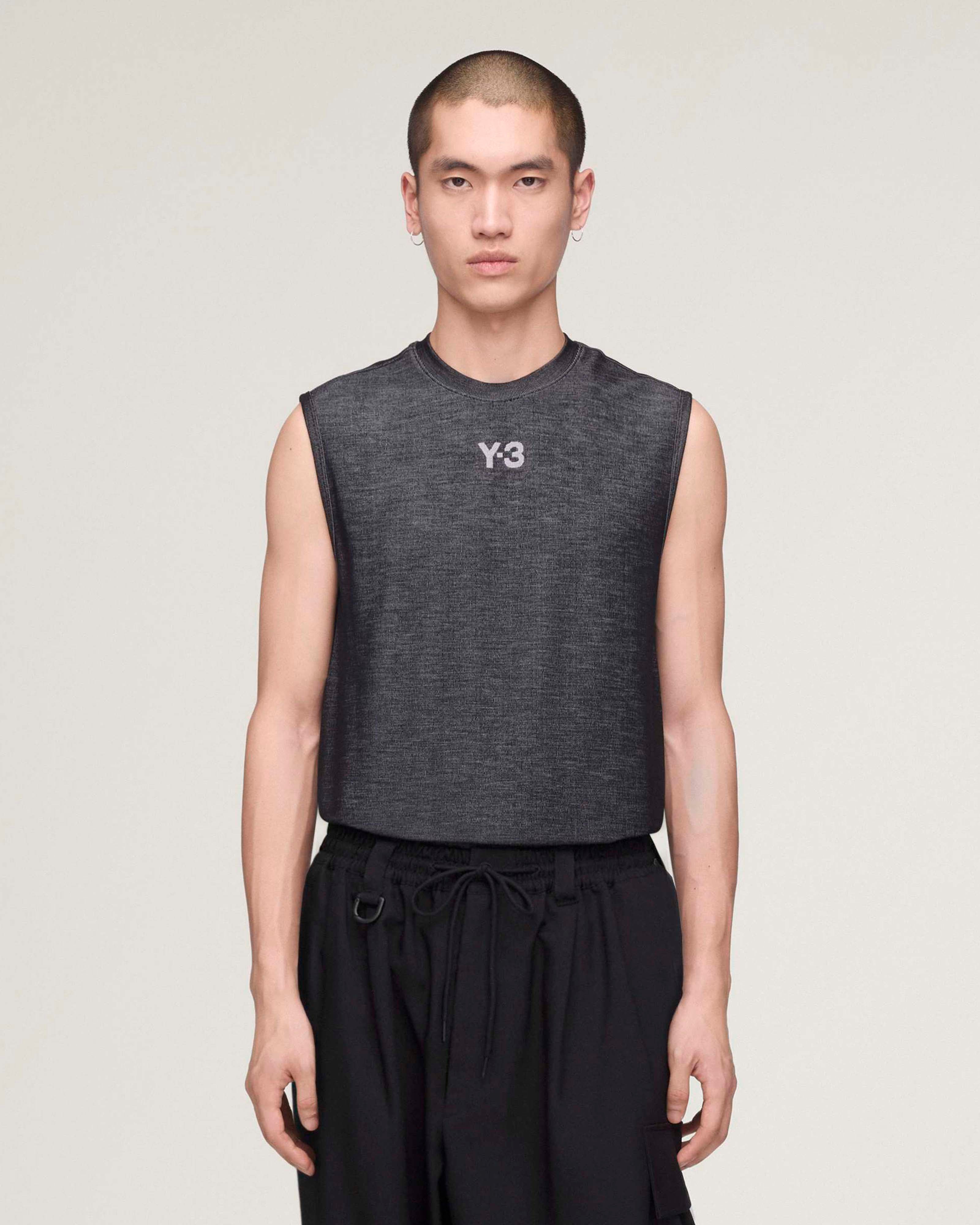 2026 Y-3 Engineered Tank Top - Black | Mercedes-AMG PETRONAS F1
