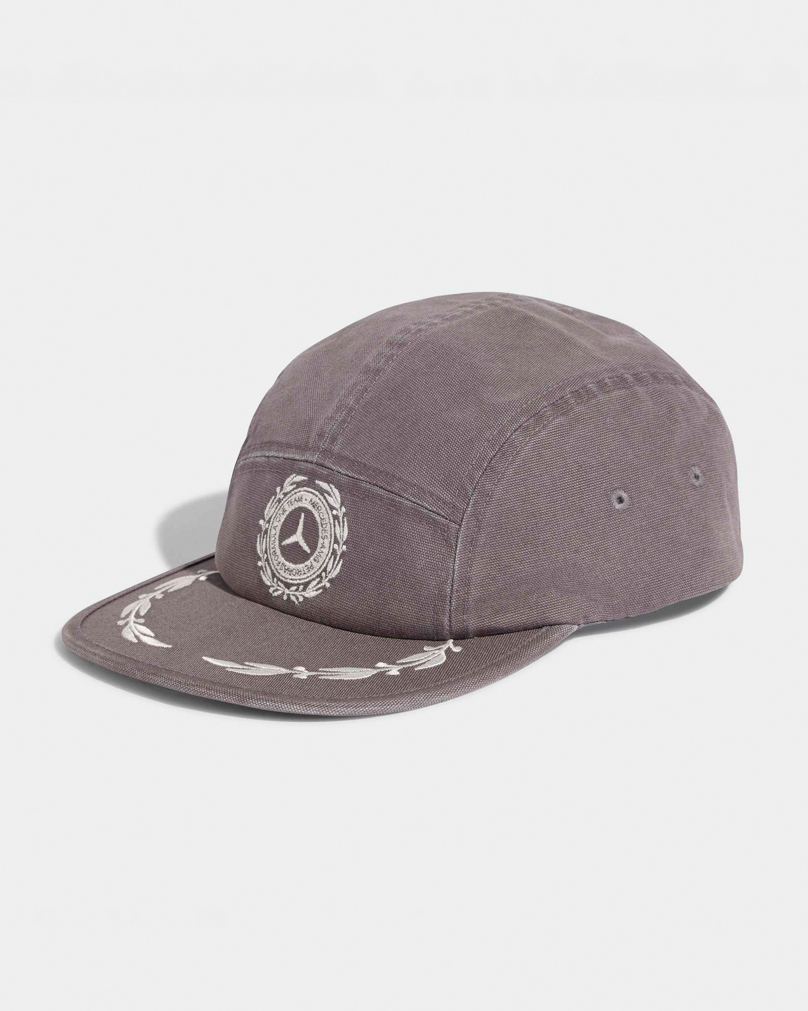 Silver Arrows 5 Panel Cap - Gray (2026) | Mercedes-AMG PETRONAS F1
