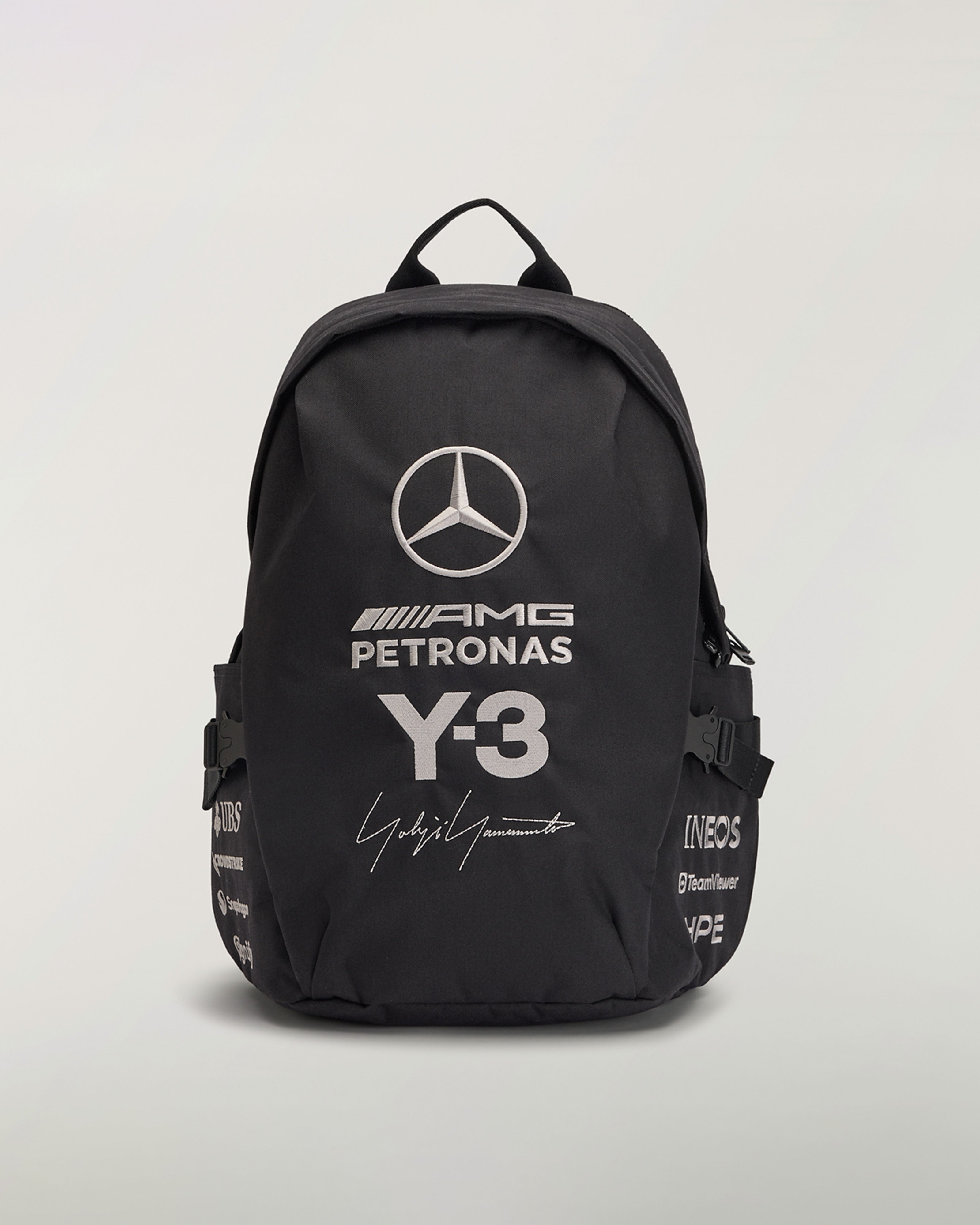 Y-3 Backpack - Black (2026) | Mercedes-AMG PETRONAS F1 Team x
