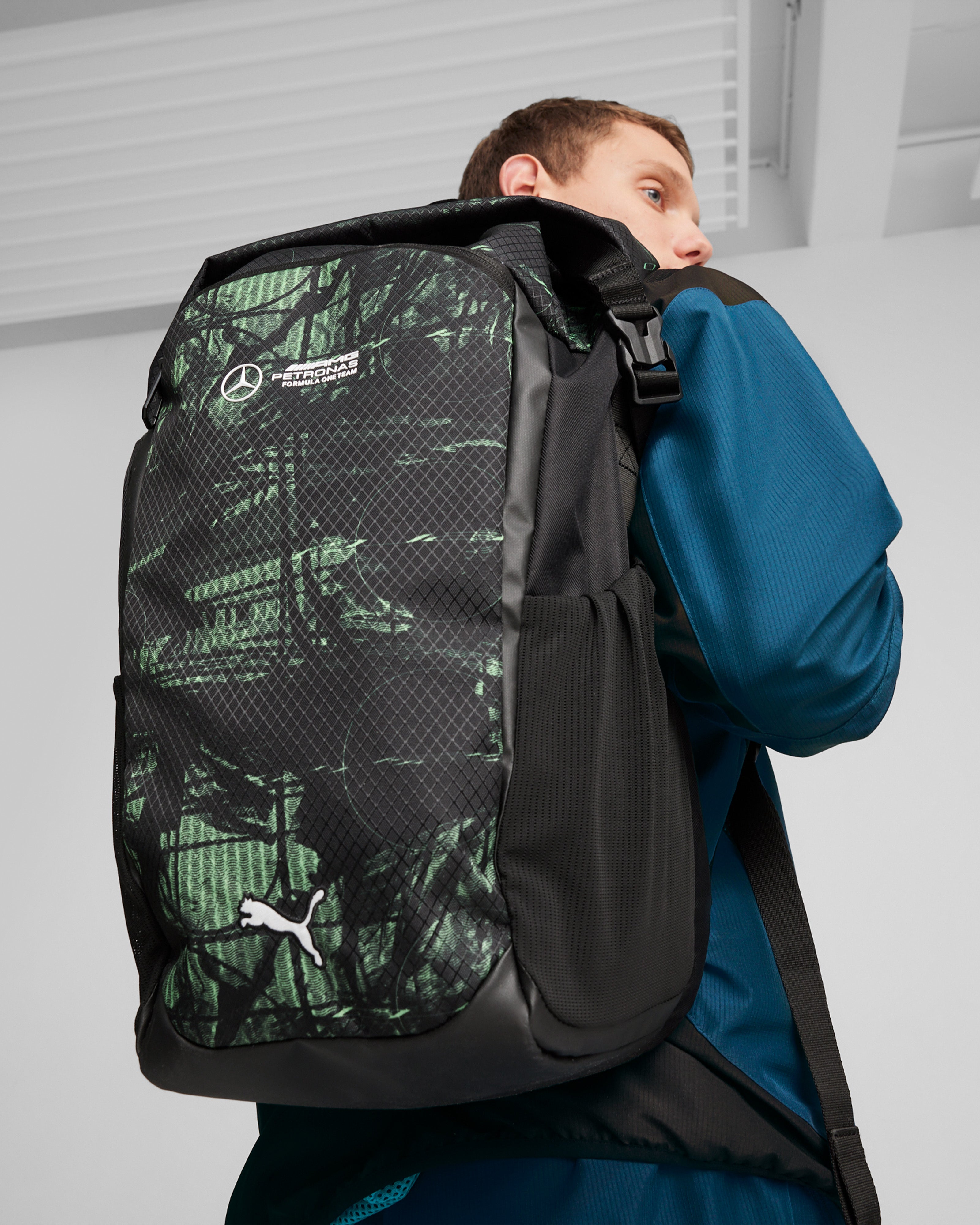 Puma bookbags black online