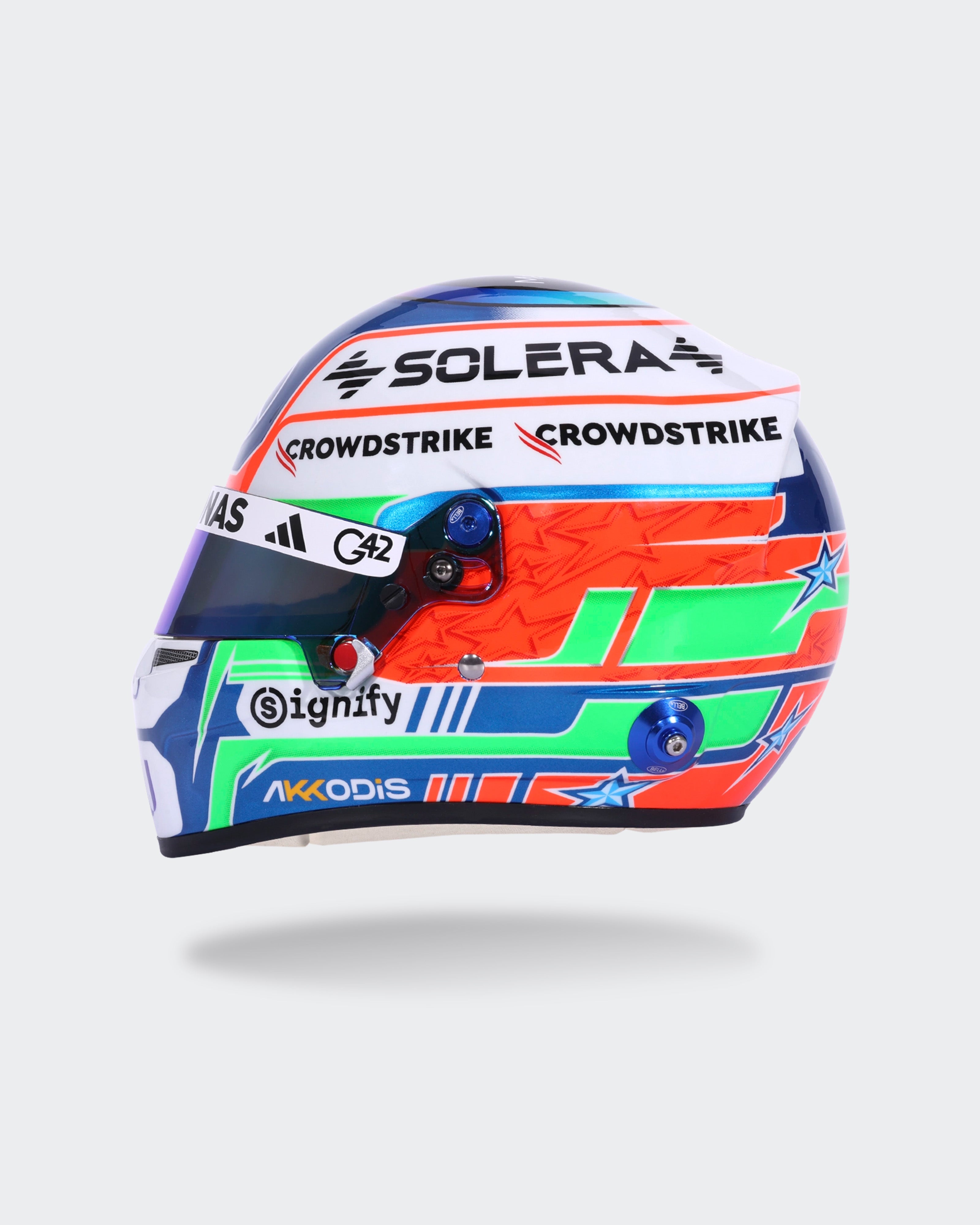 Kimi Antonelli 2026 Mini Bell Helmet Replica 1:2