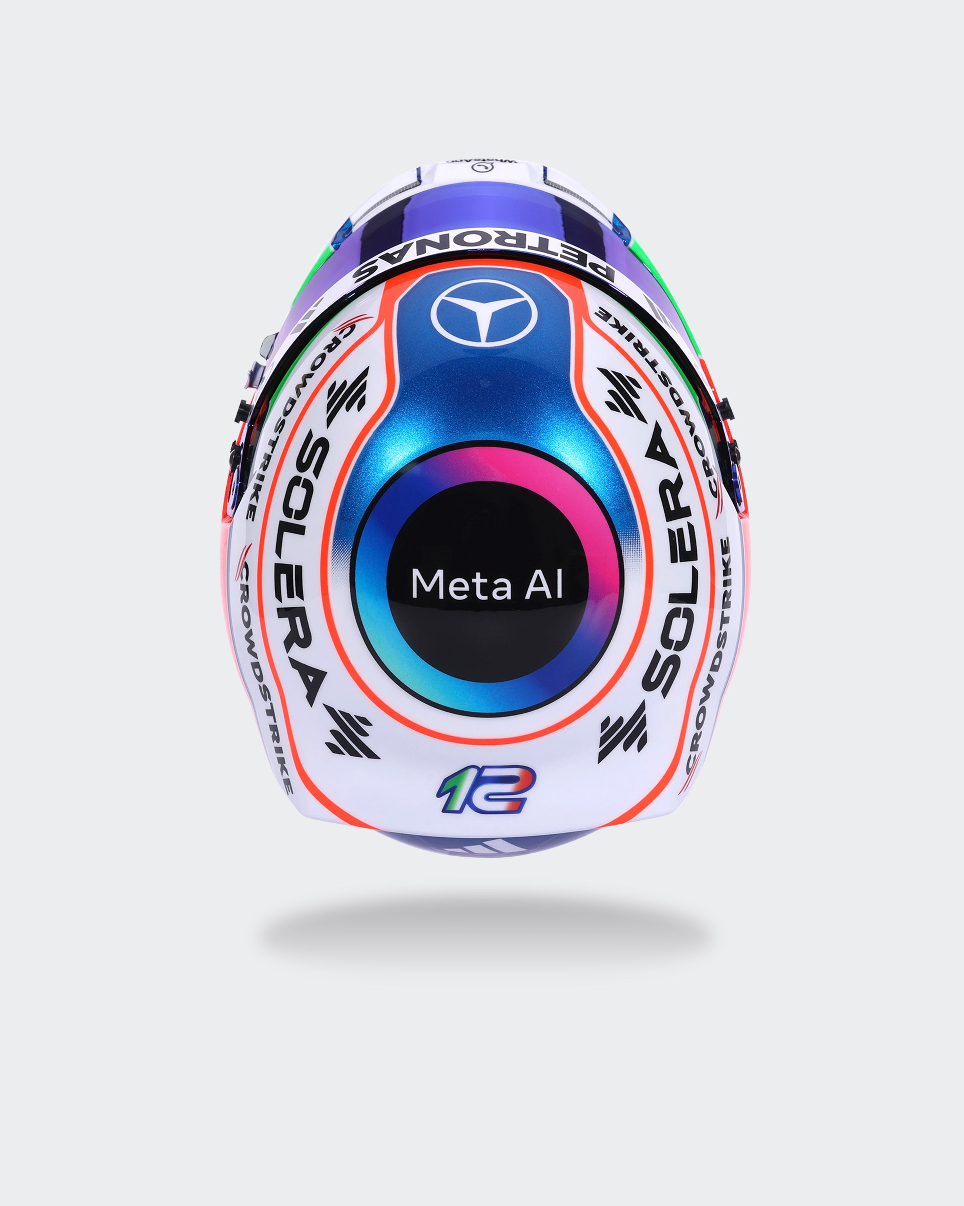 Kimi Antonelli Mini Bell Helmet Replica 1:2 2026 | Mercedes-AMG