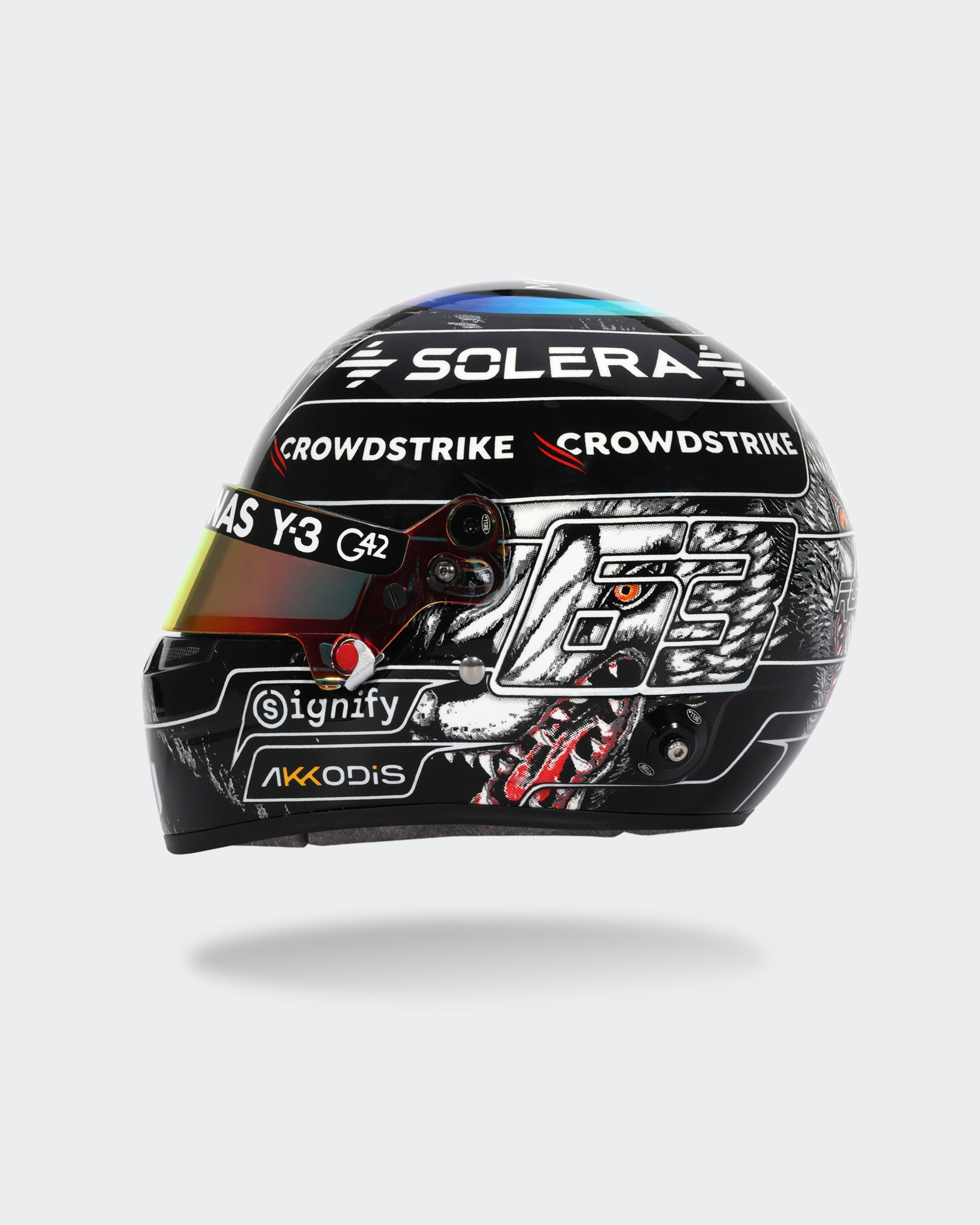 2026 George Russell Mini Helmet 1:2 | Mercedes-AMG PETRONAS F1