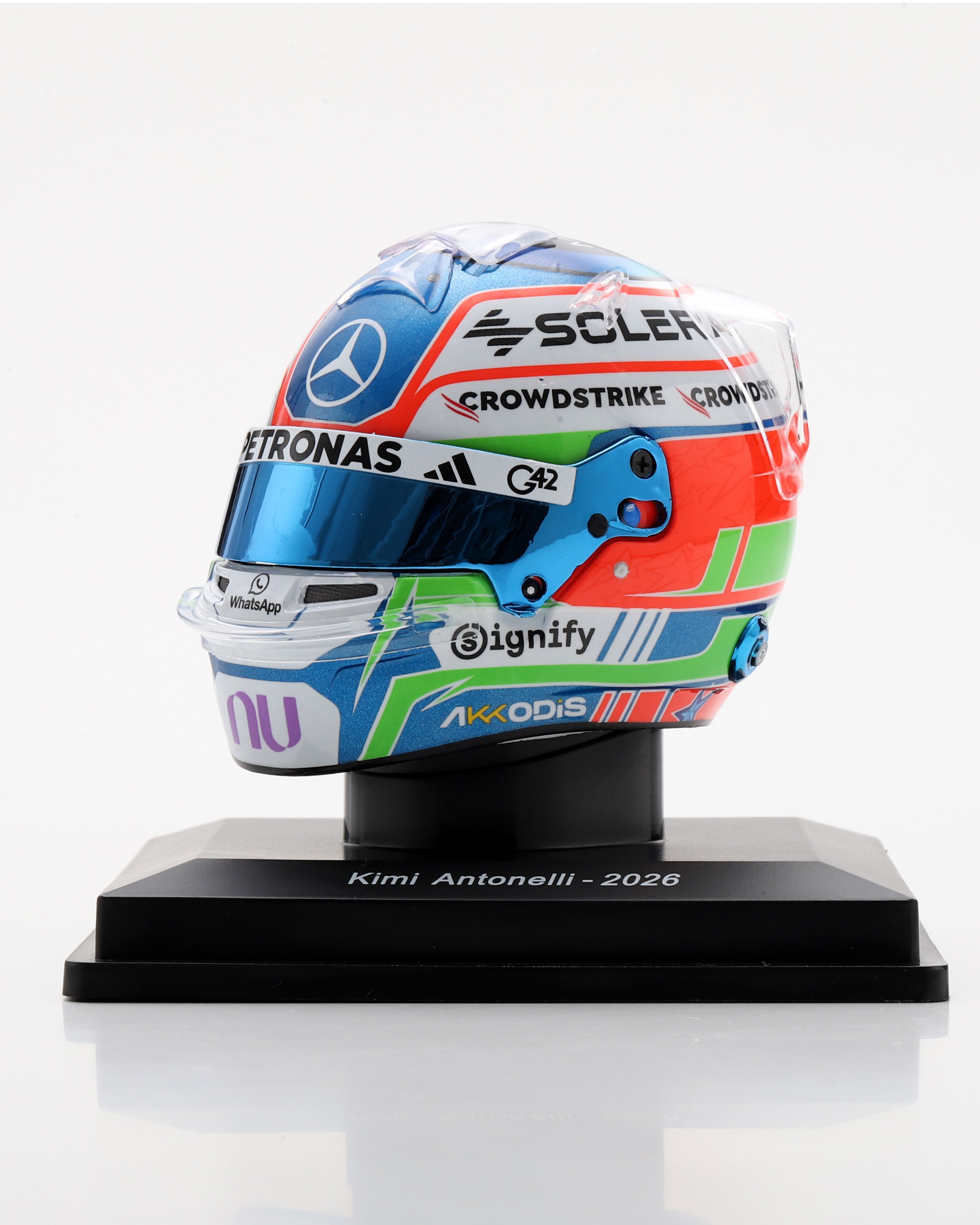 Kimi Antonelli 2026 Sparks Helmet 1:5