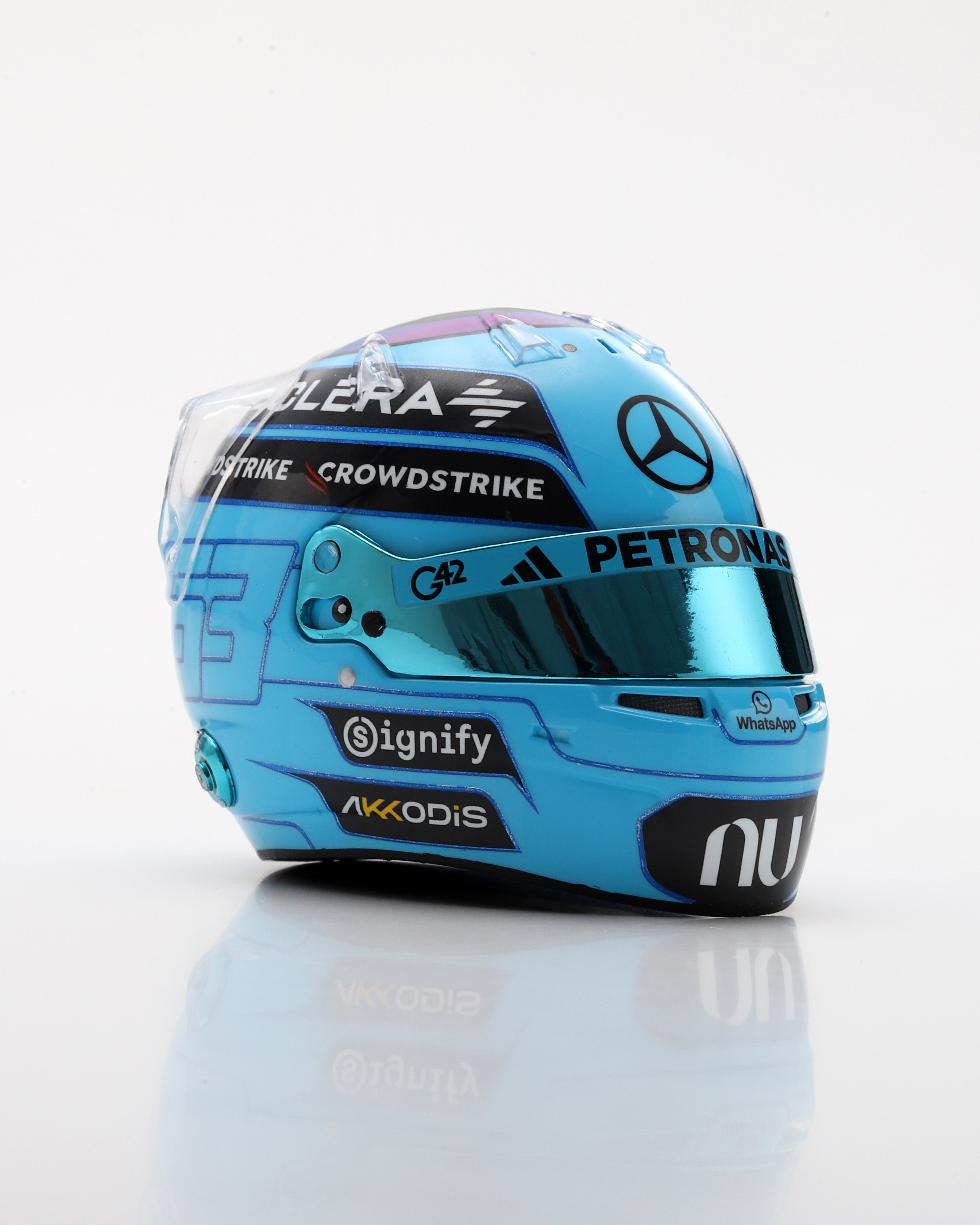 George Russell 2026 Sparks Helmet 1:5