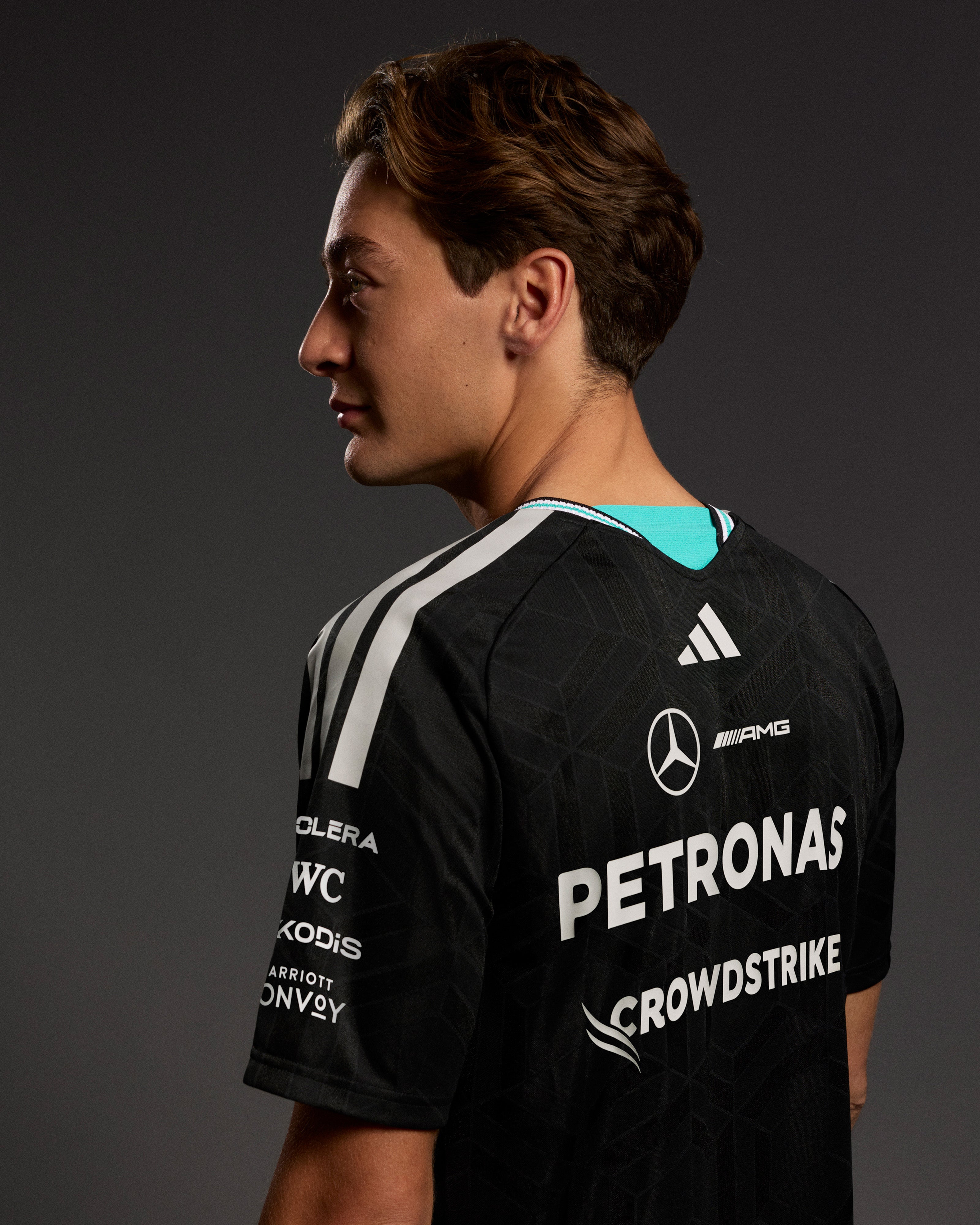 Mercedes-AMG PETRONAS F1 Team Men's 2026 Authentic Driver Tee