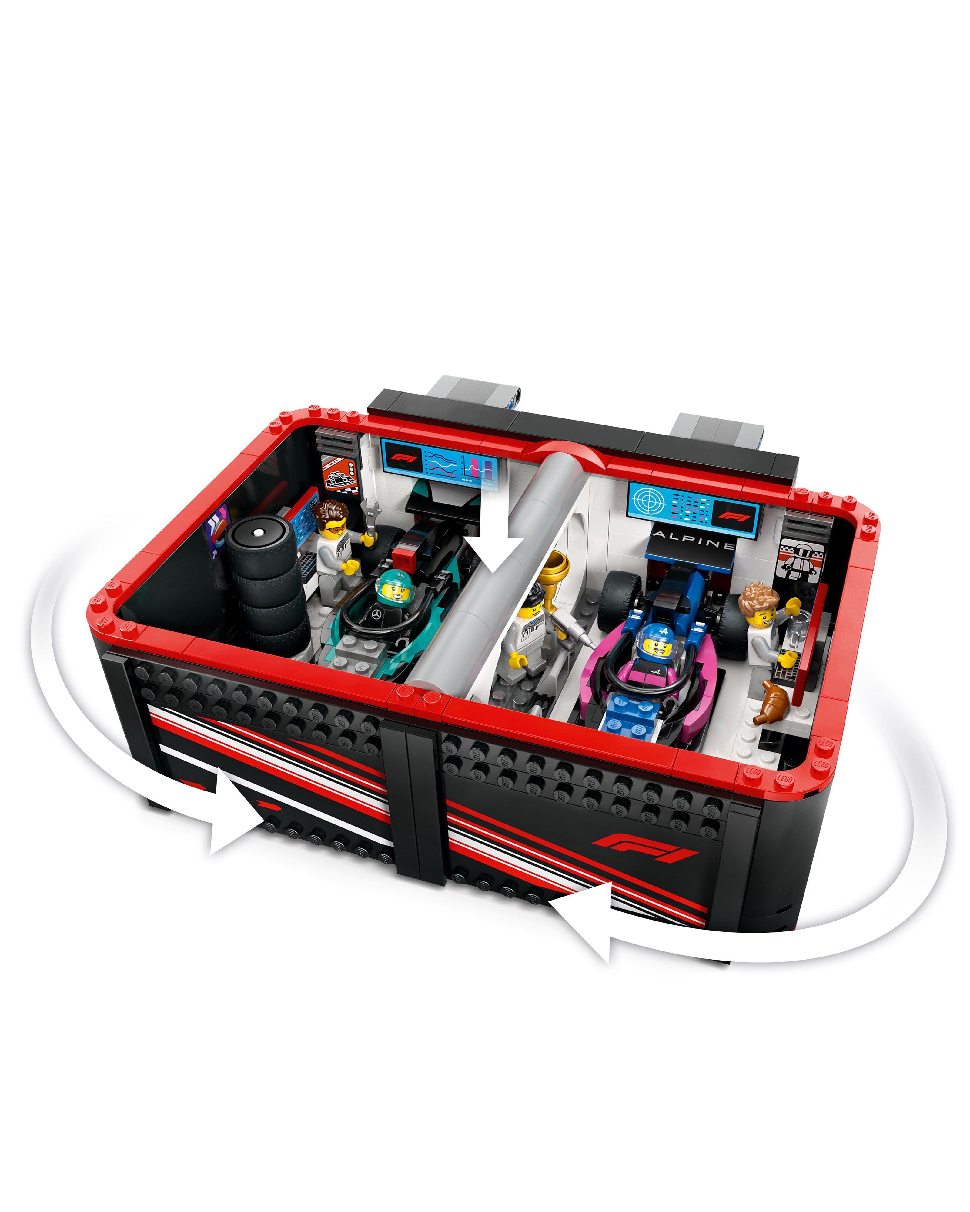 LEGO® City F1 Garage & Mercedes-AMG & Alpine Cars | Official