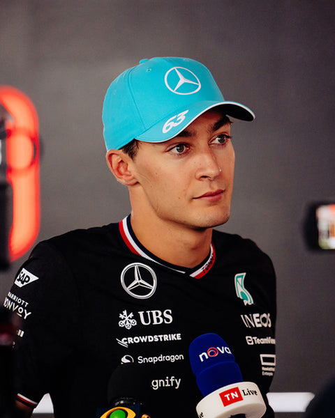 スポーツ選手 G.Russell 2022 Mercedes AMG Used Visor スポーツ選手 G.Russell 2022 Mercedes AMG Used Visor George