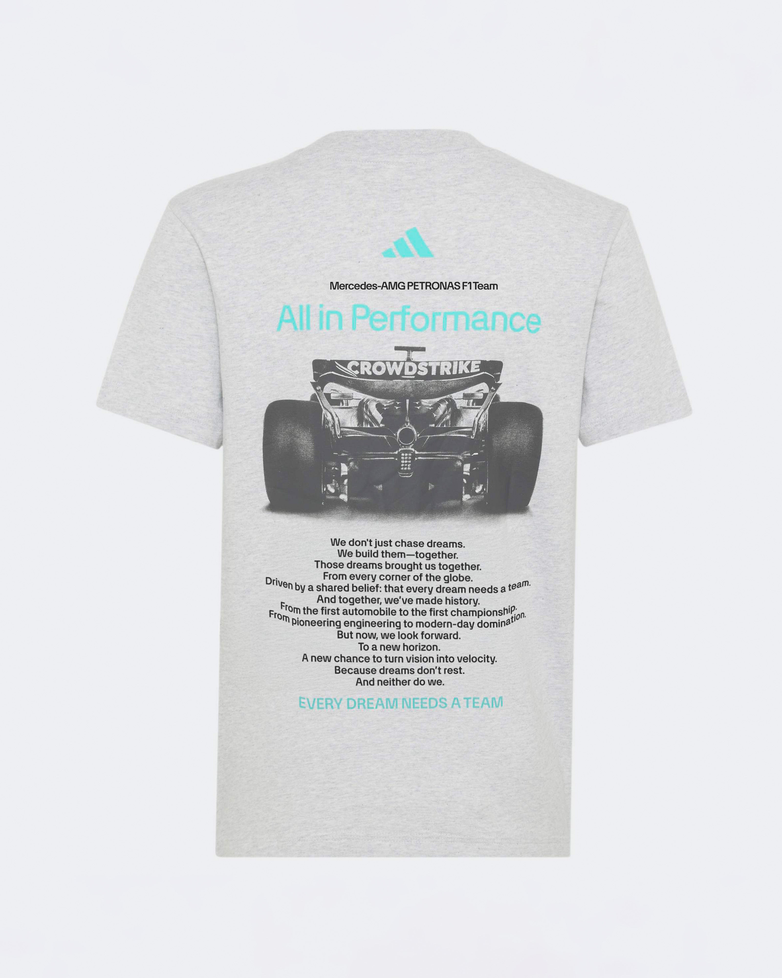 Kids Graphic Statement T-shirt Grey