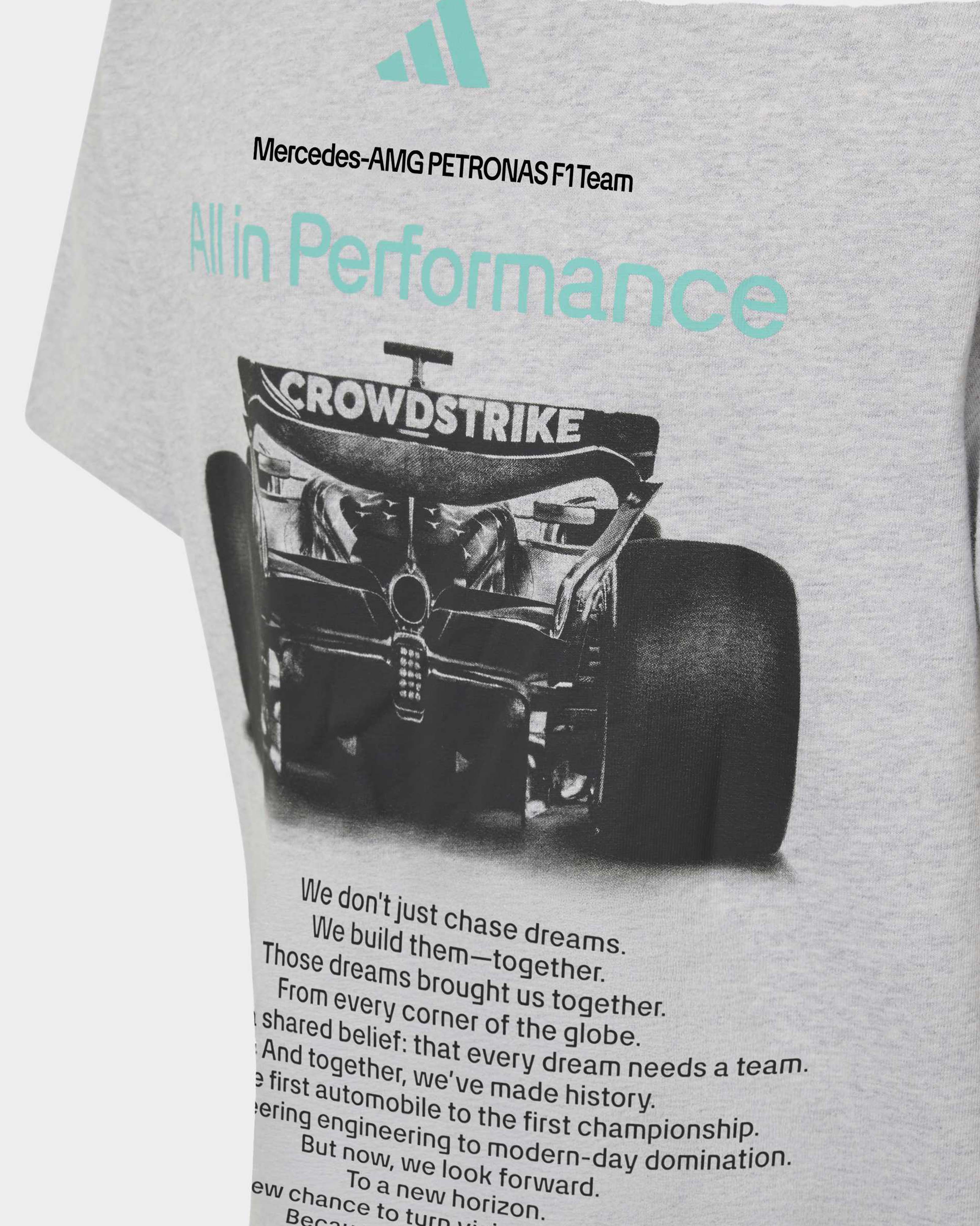 Kids Graphic Statement T-shirt Grey