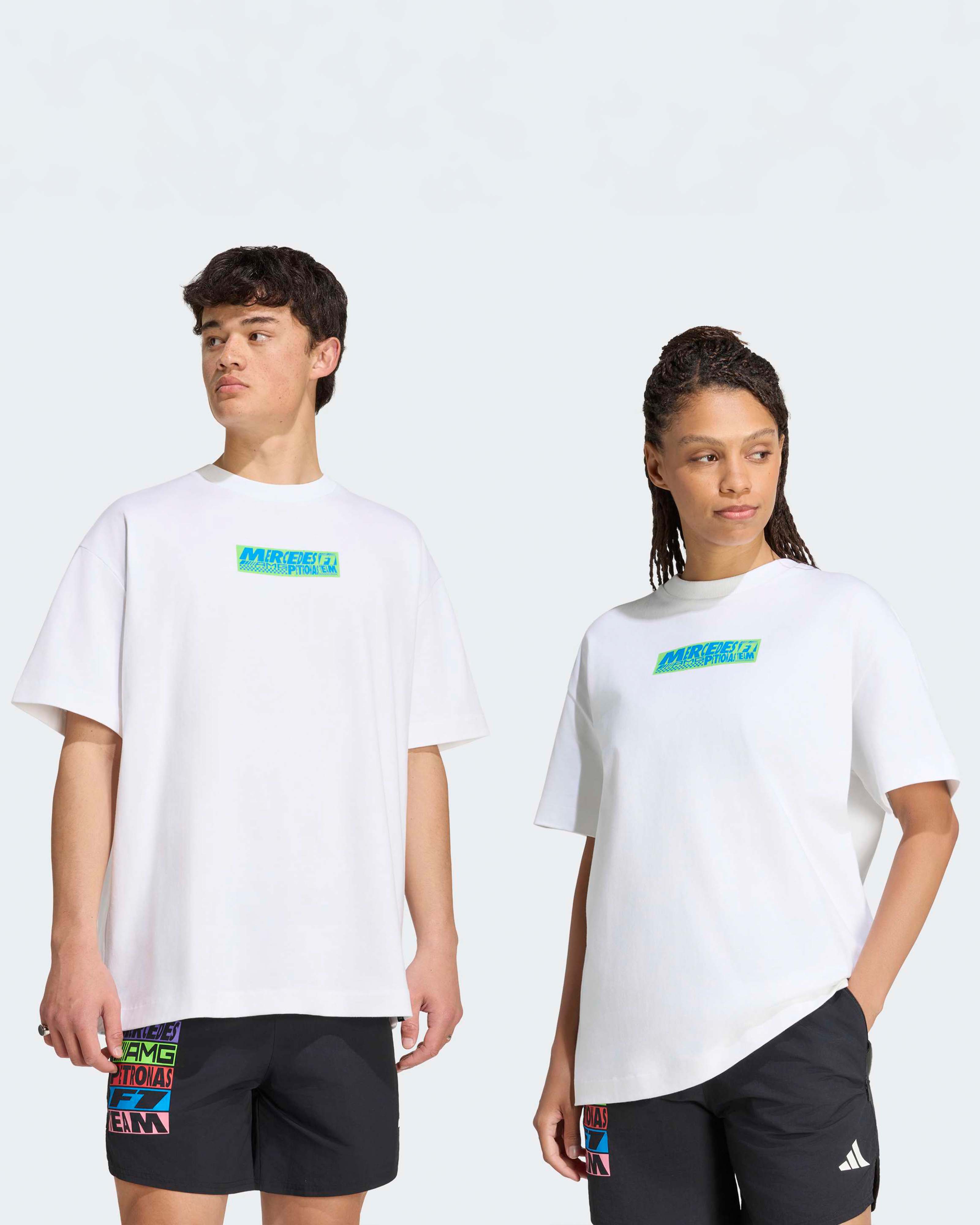 Unisex Lights On T-shirt White
