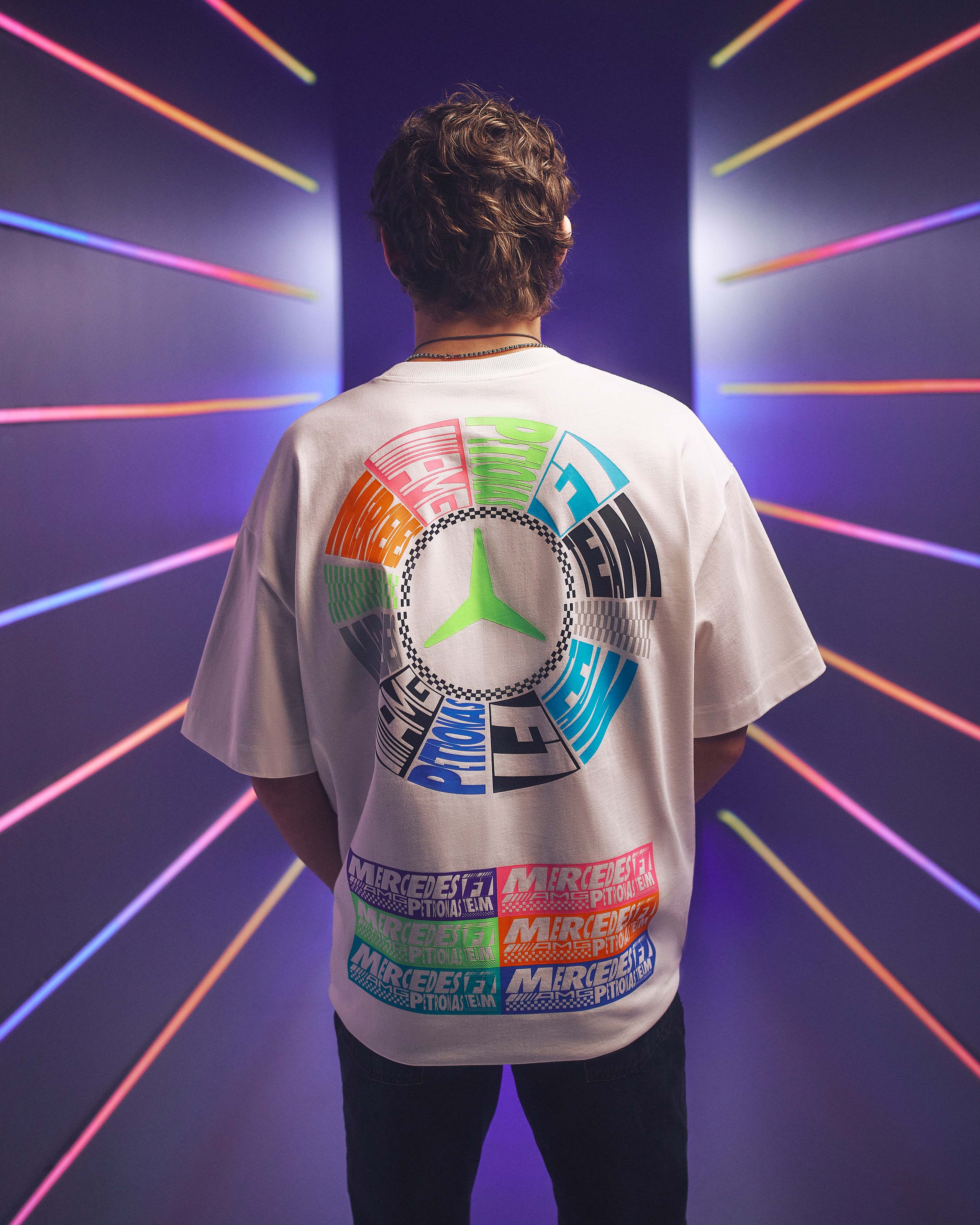 Unisex Lights On T-shirt White