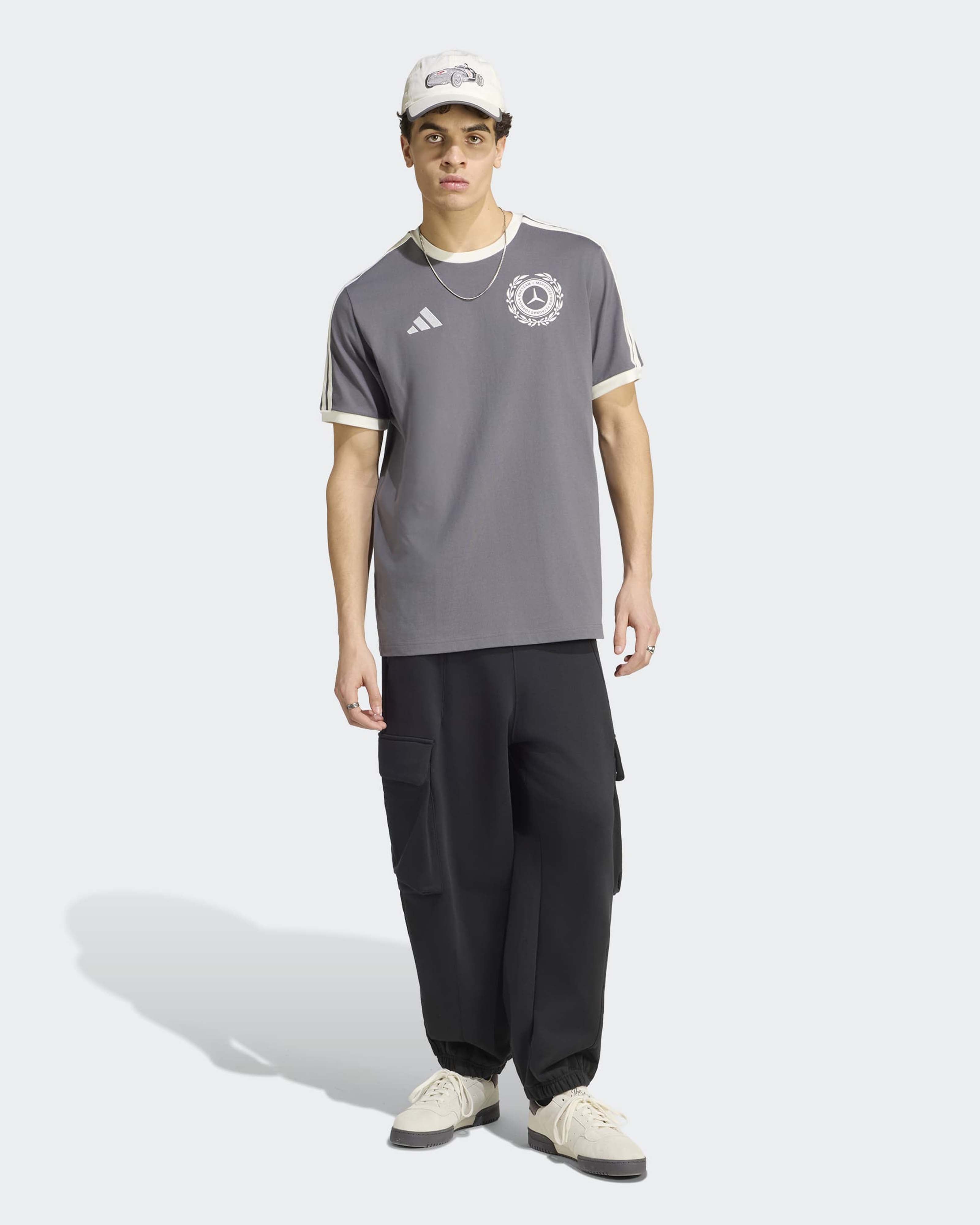 Mens Silver Arrows Icon T-shirt Grey