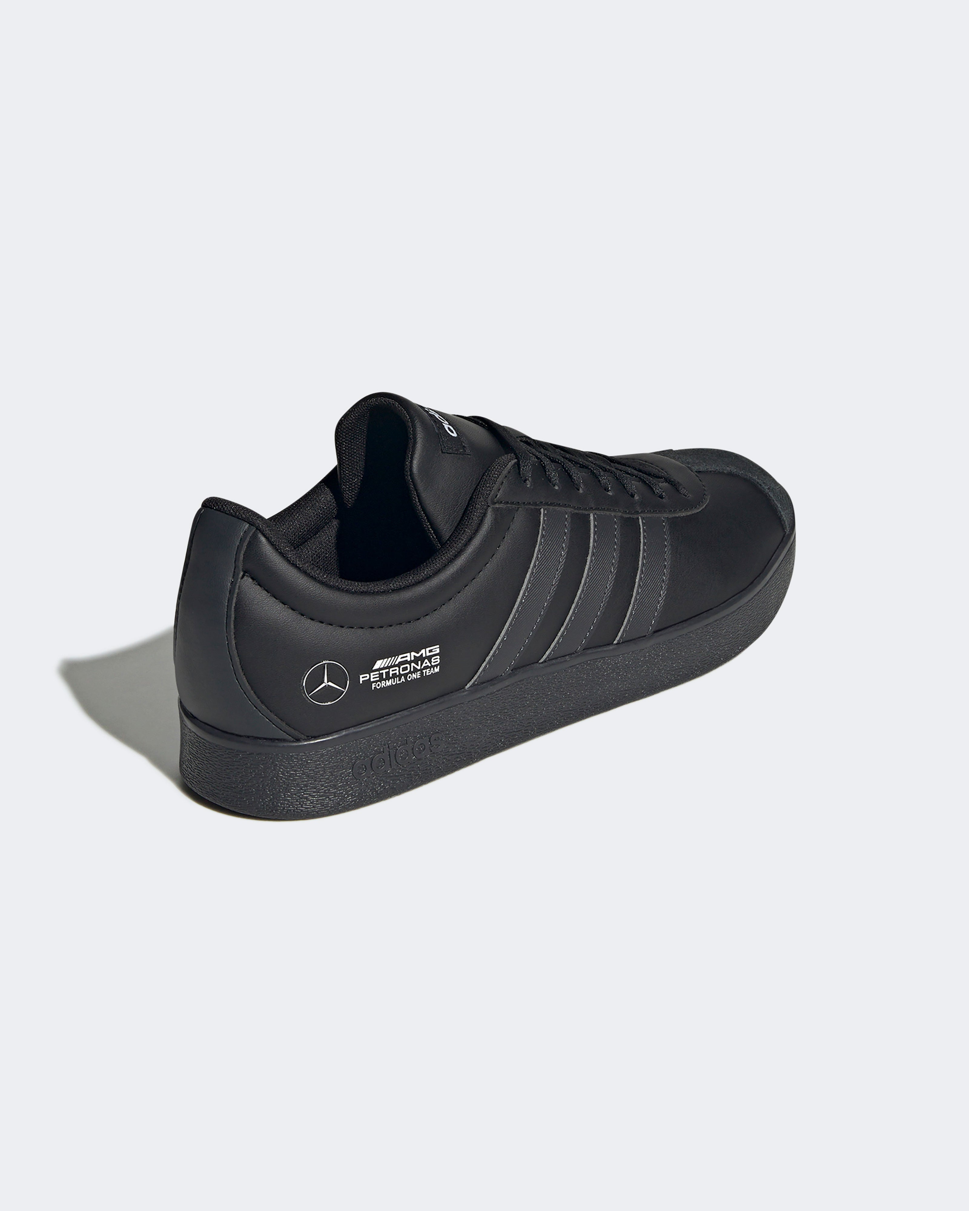 Vl Court Base Trainers Black