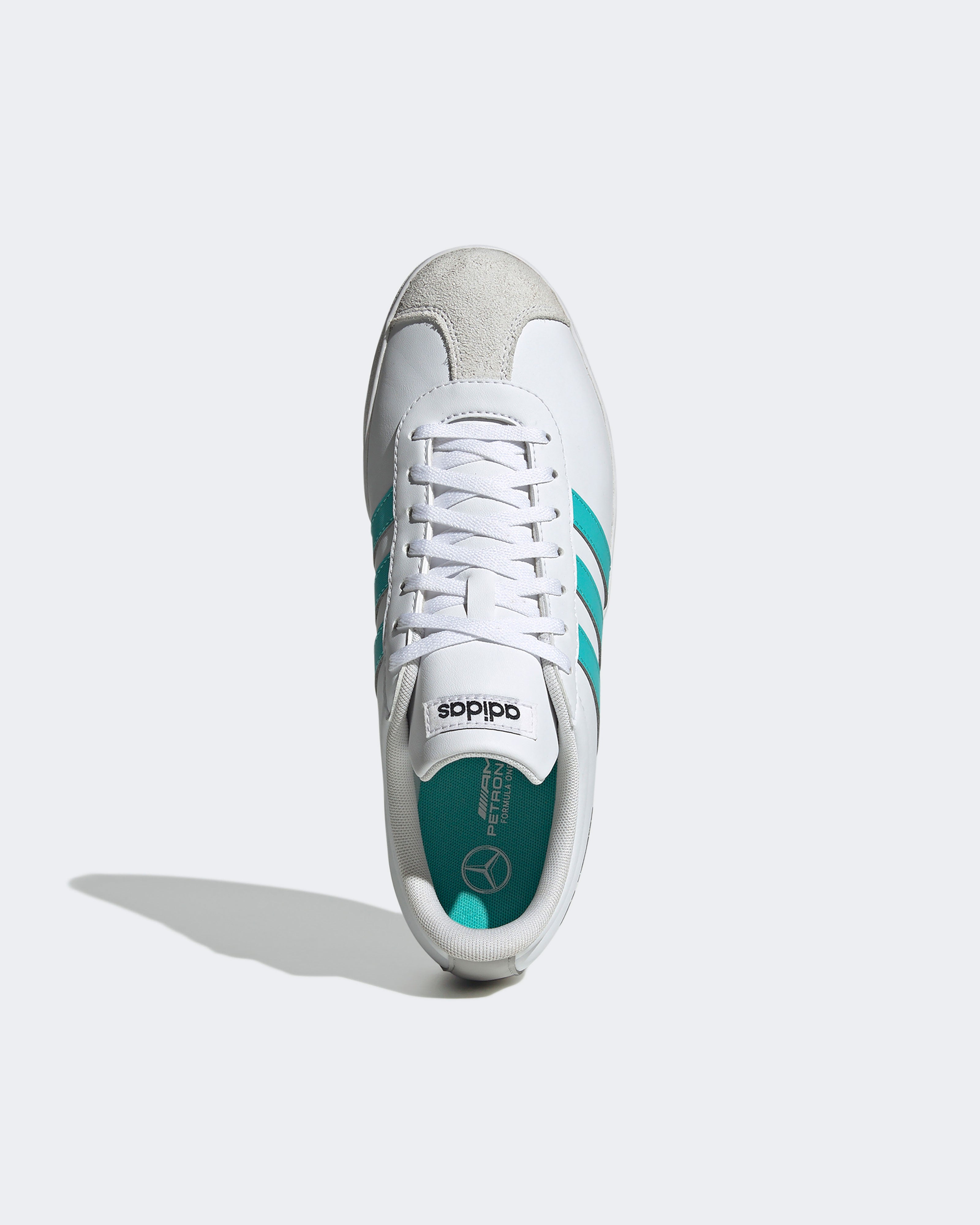 限定コラボ【adidas × MERCEDES AMG F1】VL COURT スニーカー adidas Vl Court Base Trainers - Mercedes-AMG F1 | Fuel For Fans
