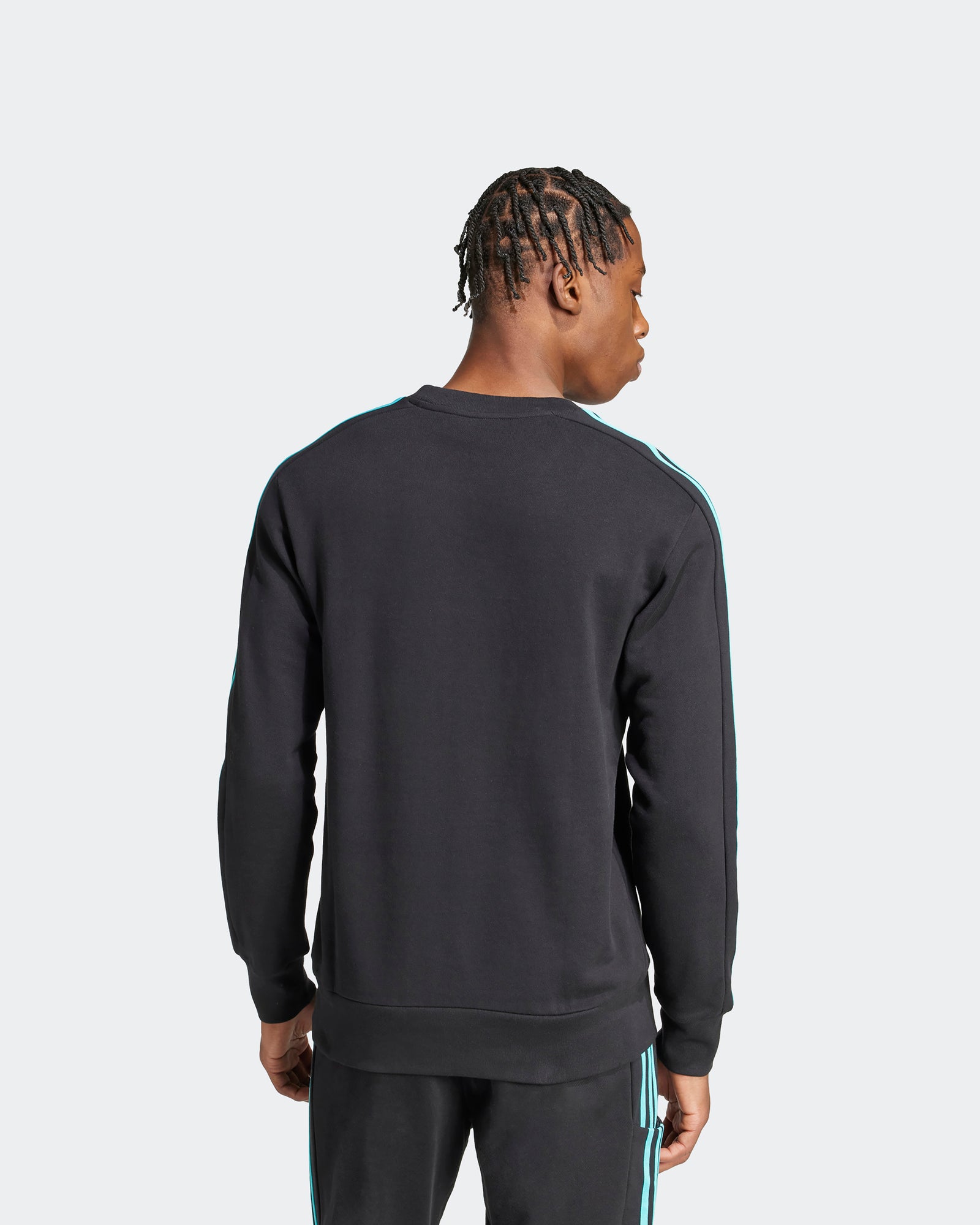 Mens DNA Sweat Top Black