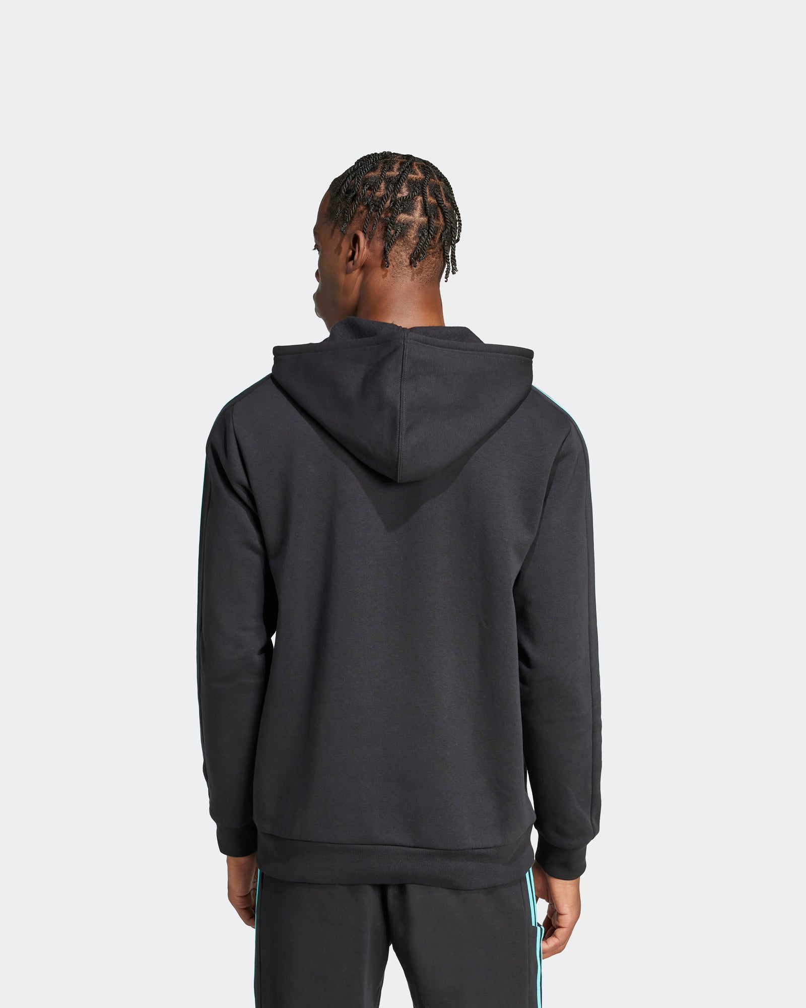 Mens DNA Full-Zip Hoody Black