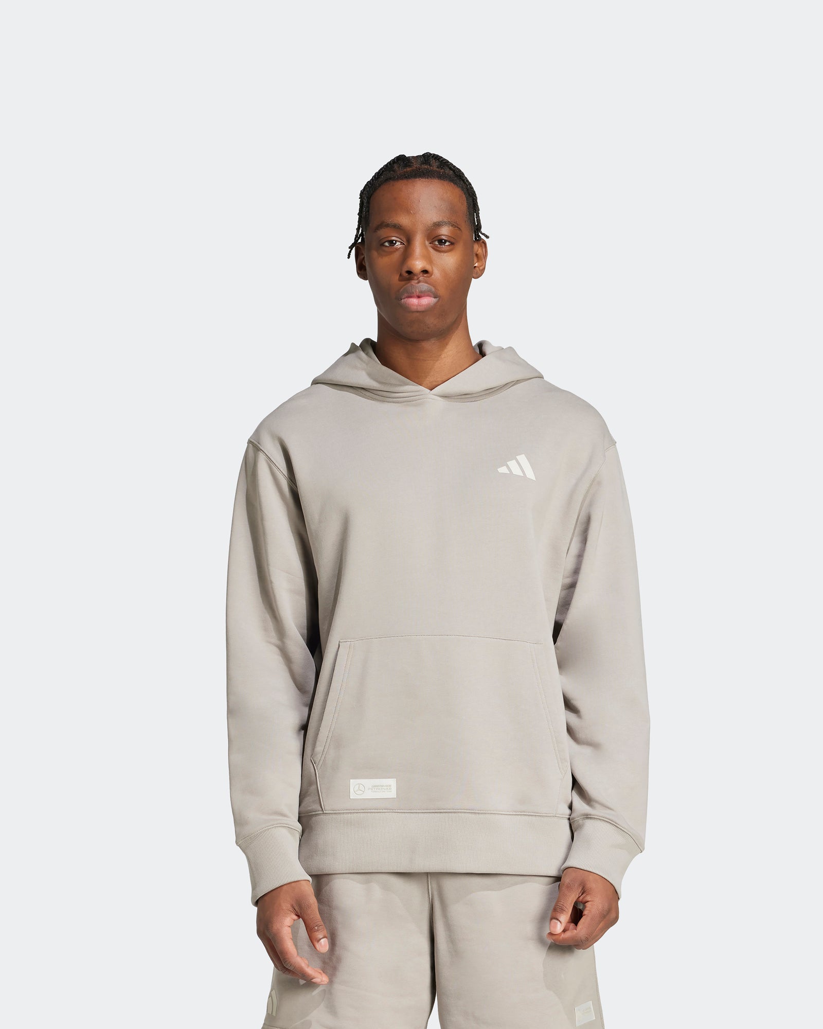 Mens Premium Sweat Hoody Beige