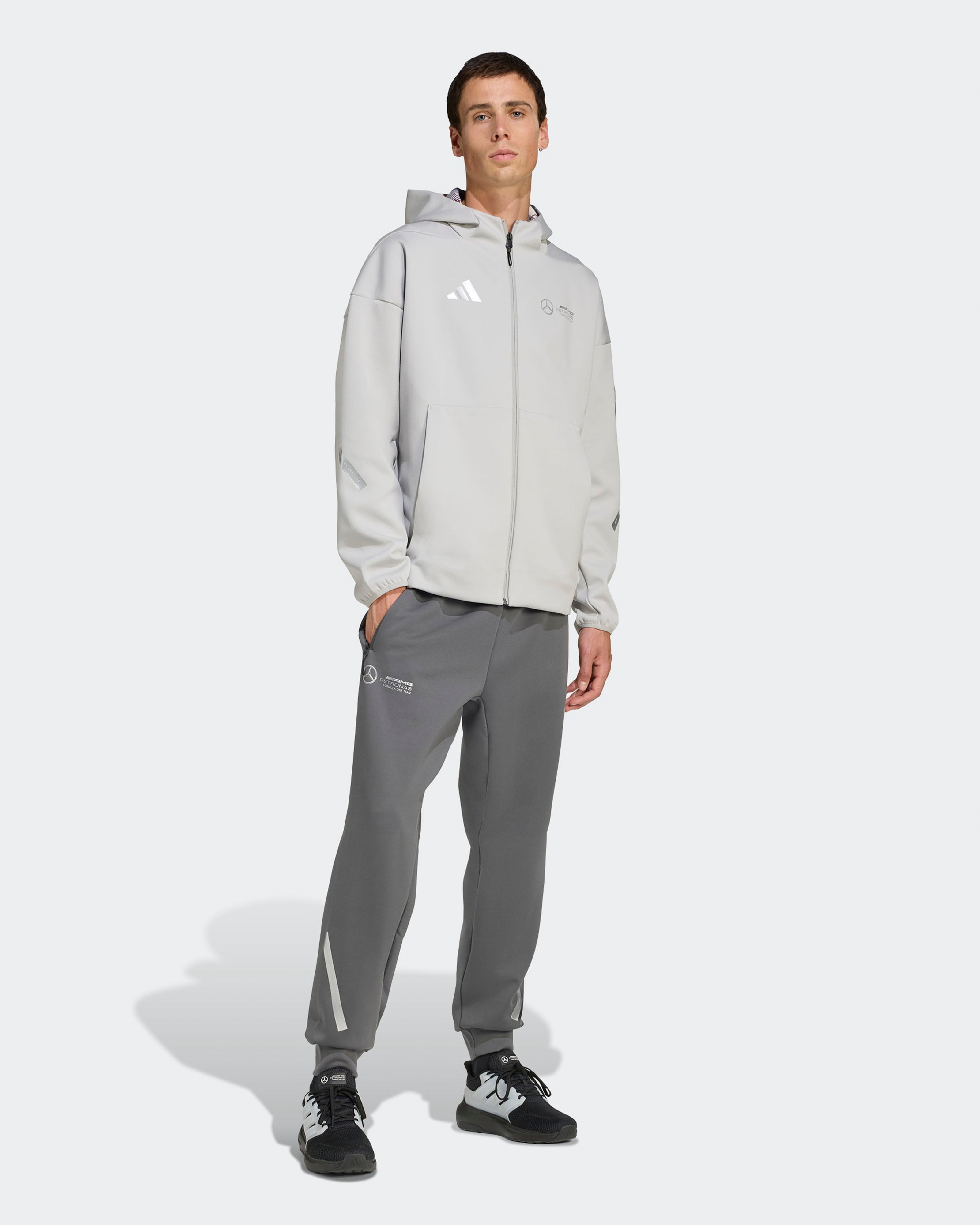 Mens Silver Arrows Joggers Grey | Official Mercedes-AMG PETRONAS