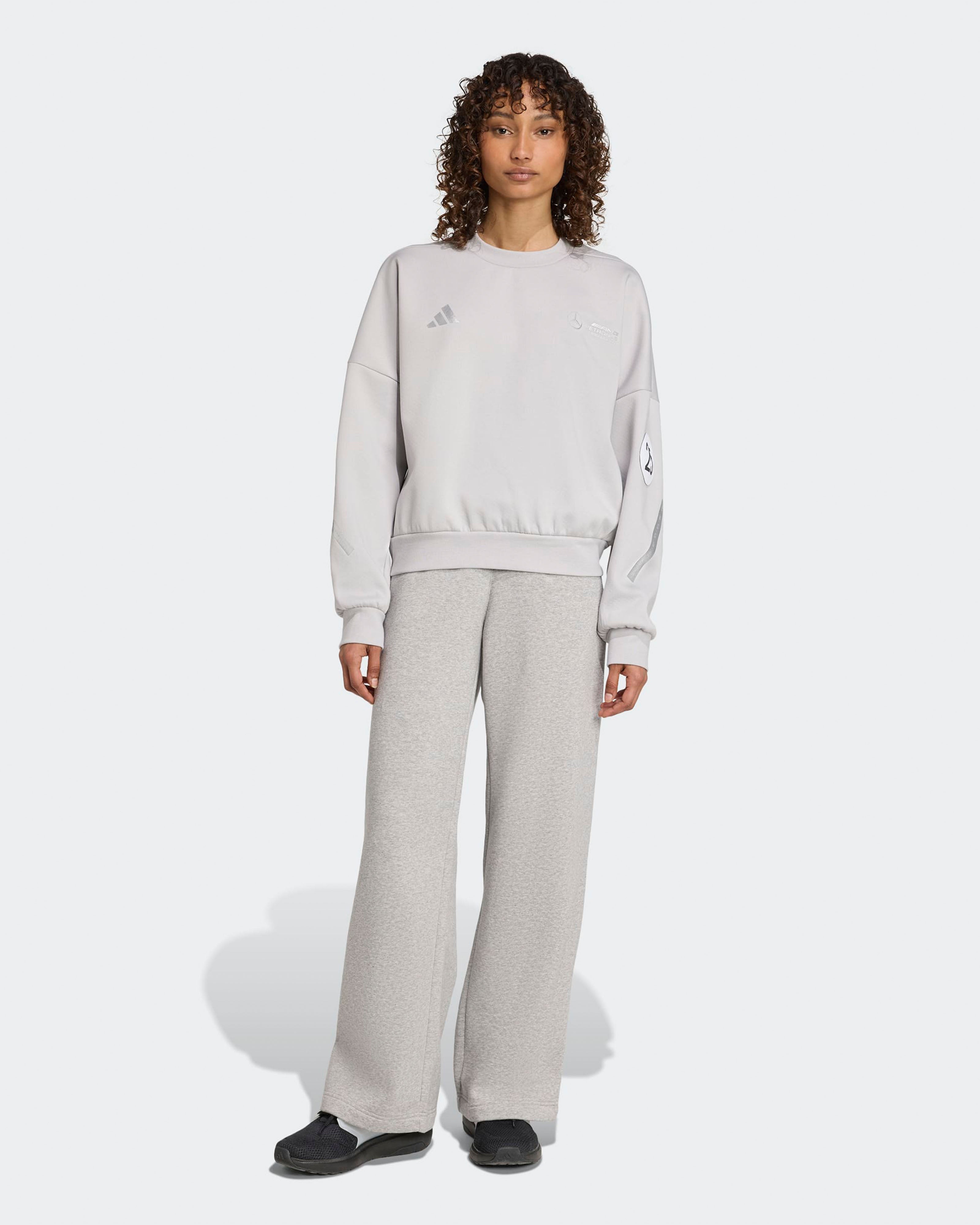 Womens Silver Arrows Sweatshirt Grey | Official Mercedes-AMG
