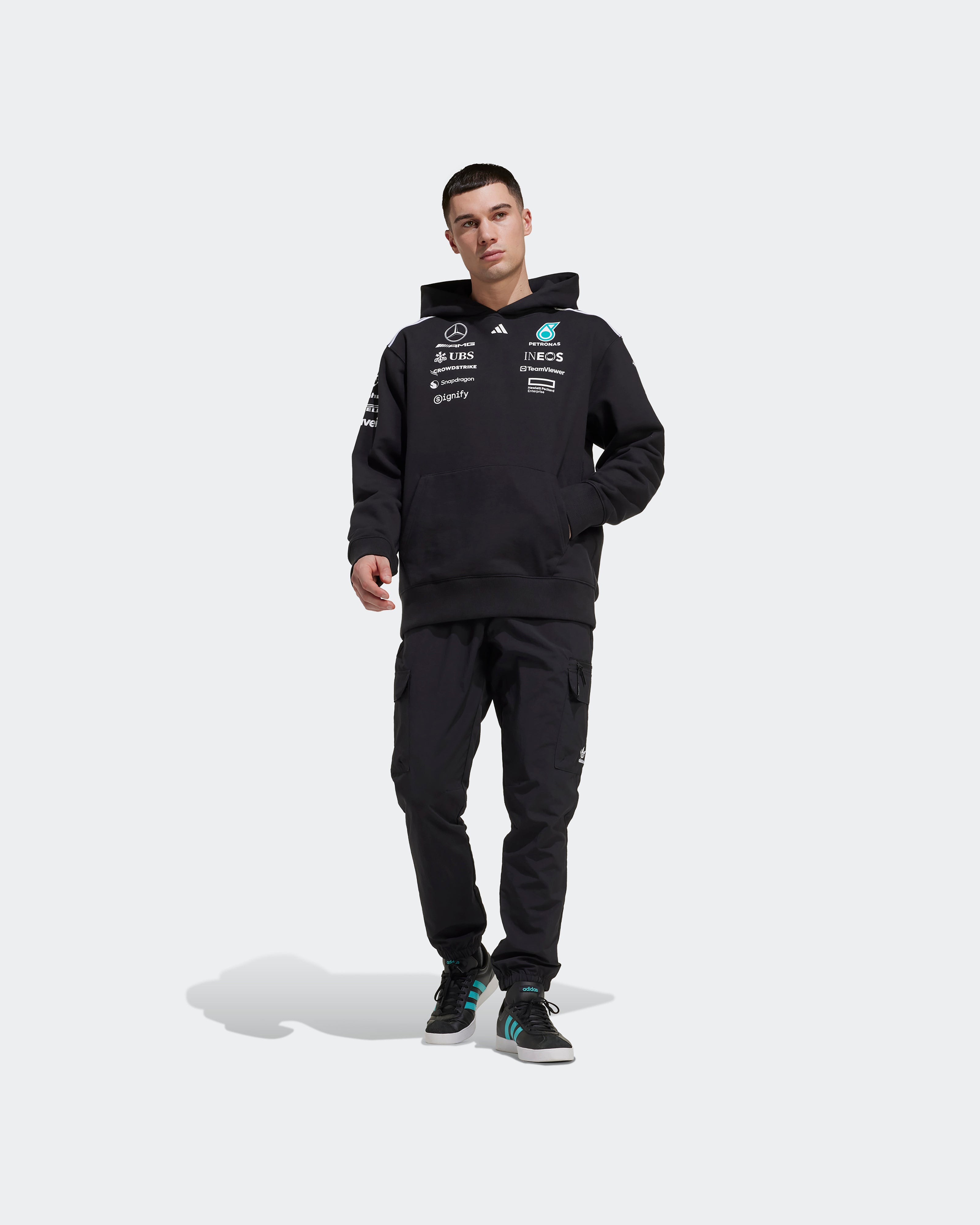 Mens 2025 Team Hoody Black