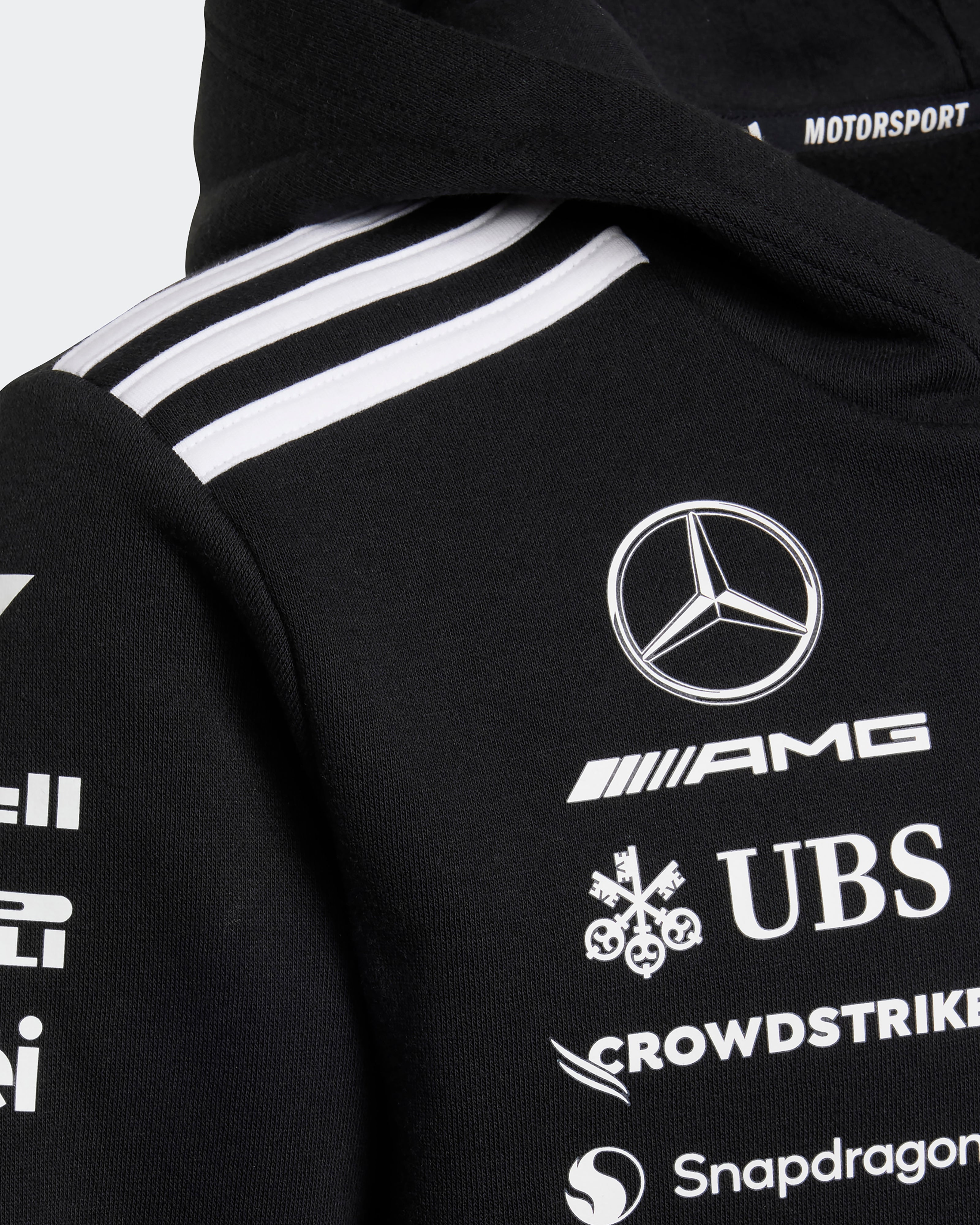 Kids 2025 Team Hoody Black | Official Mercedes-AMG PETRONAS F1