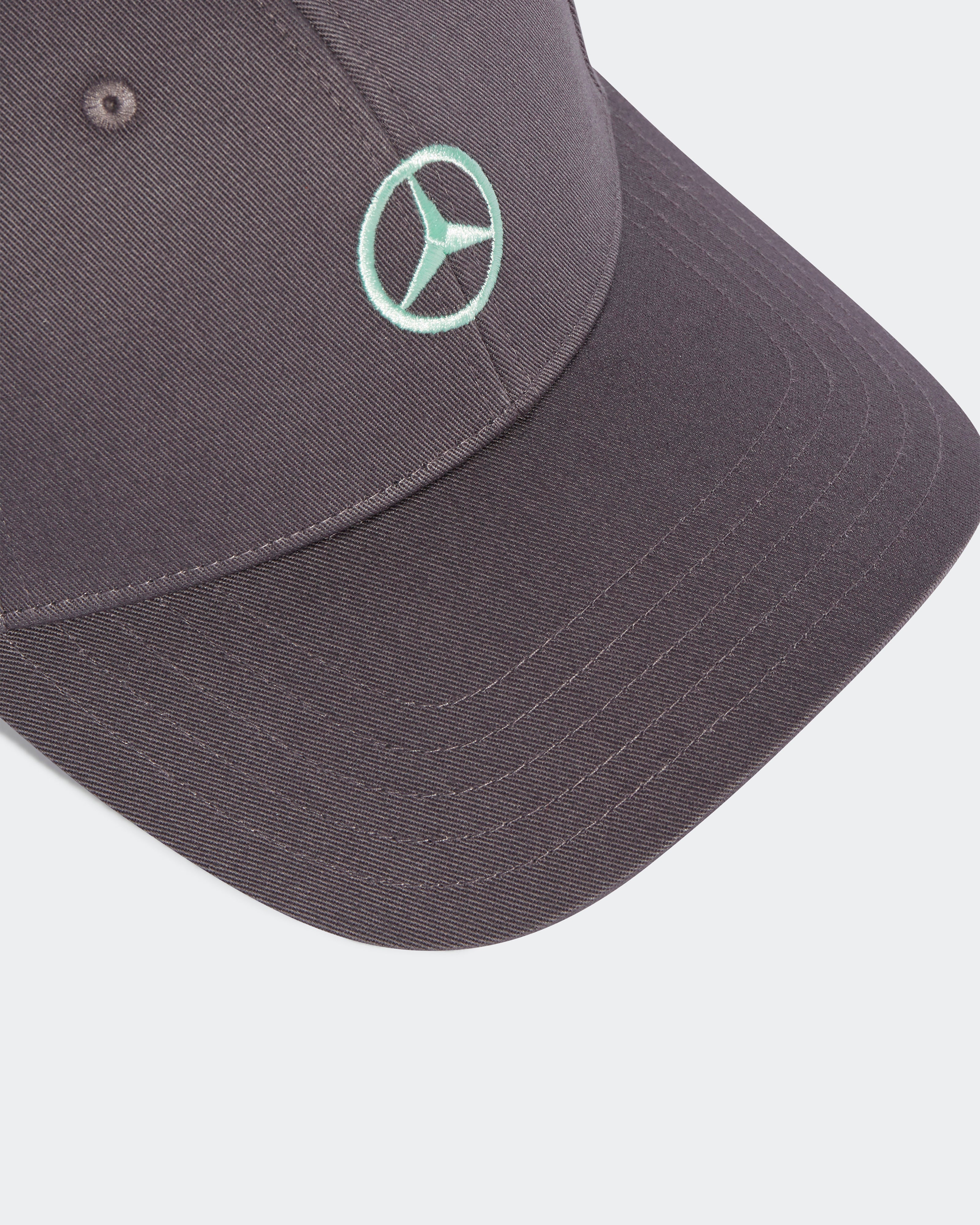 Fan Cotton Cap Grey