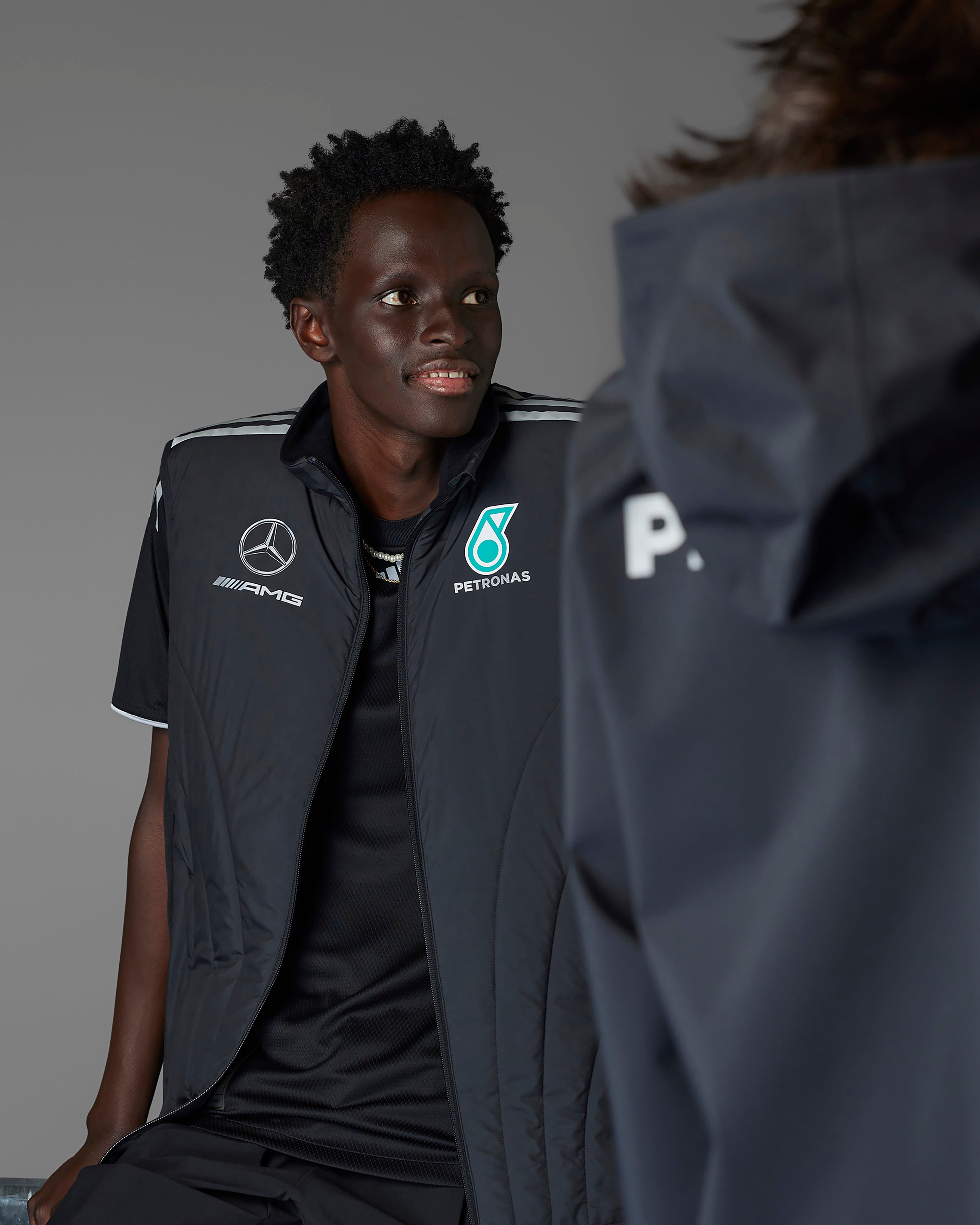 Mens 2025 Mechanics Vest Black | Official Mercedes-AMG