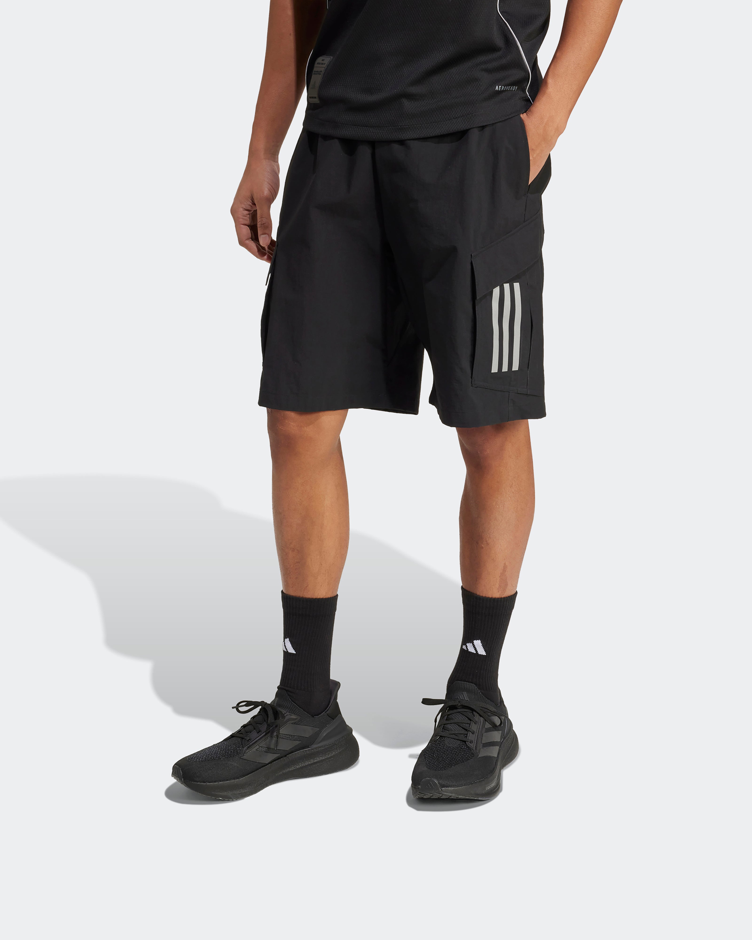 Mens 2025 Mechanics Shorts Black