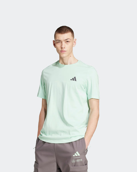 Mens Premium Woven Graphic T-Shirt Green | Official Mercedes-AMG