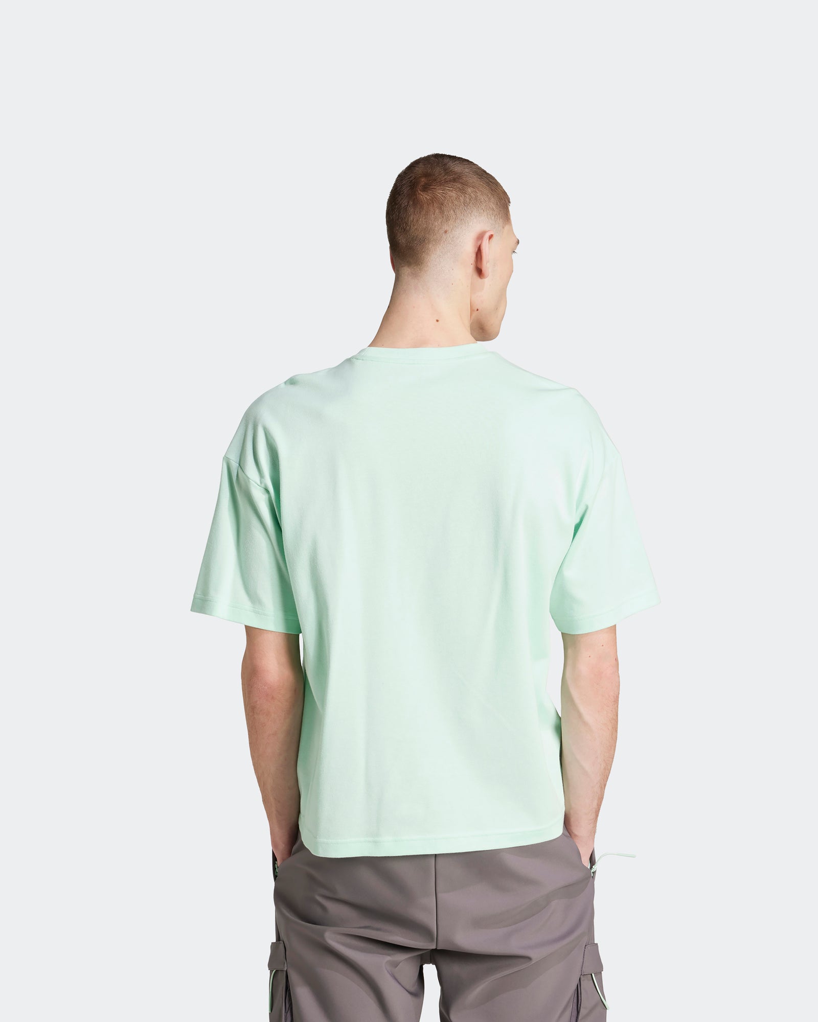 Mens Premium Woven T-Shirt Green