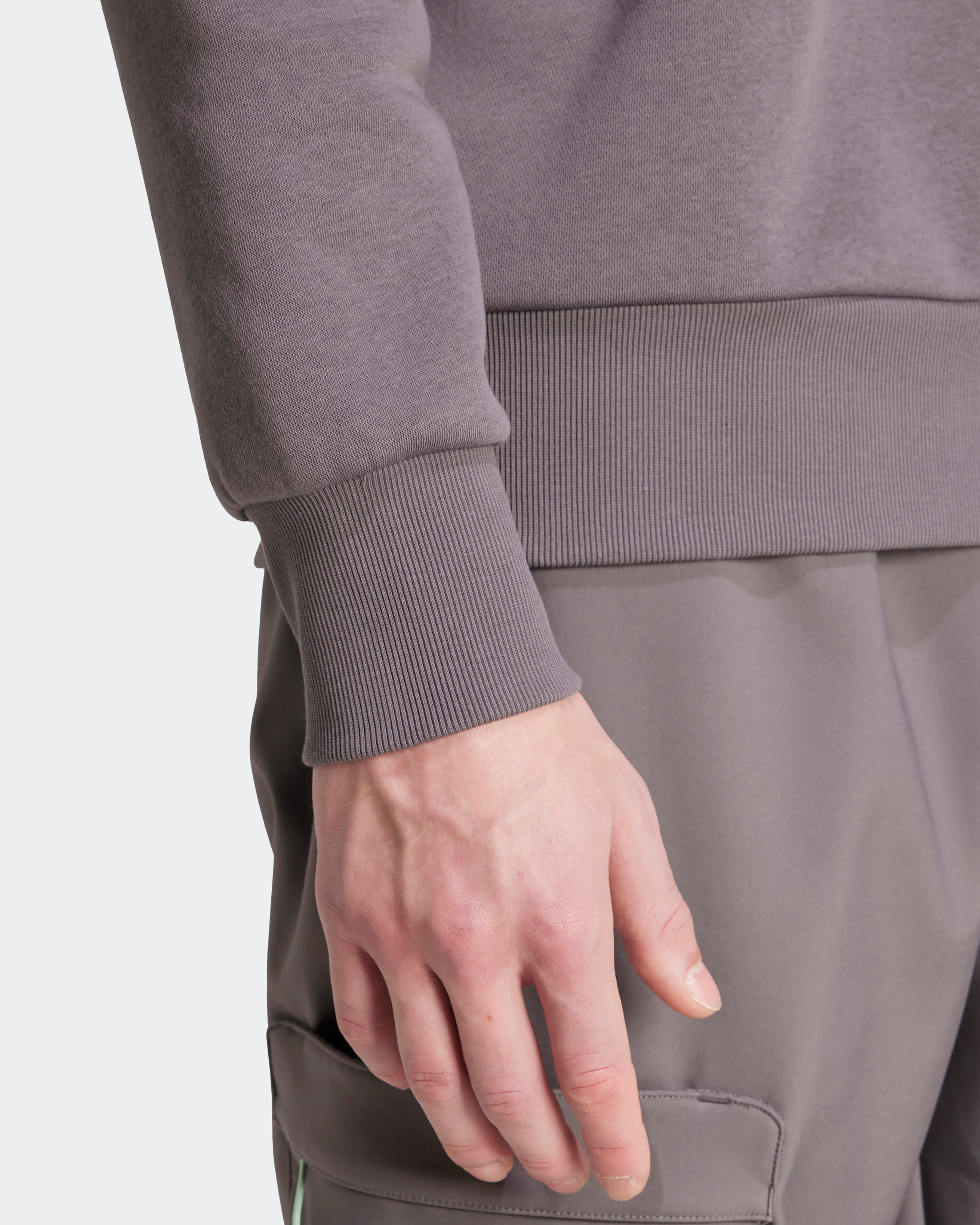 Mens Premium Woven Fleece Top Grey | Official Mercedes-AMG