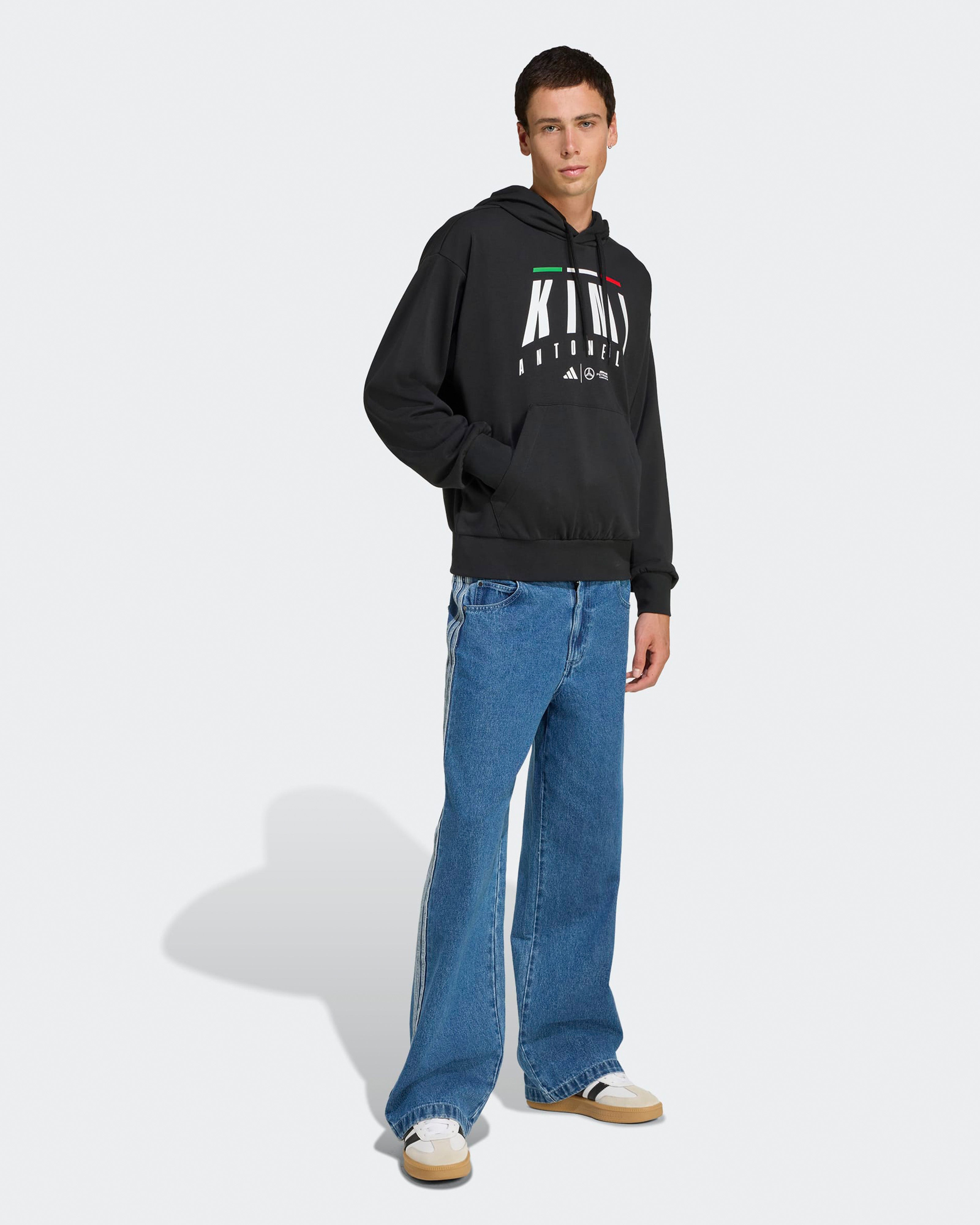 Mens Kimi Antonelli Hoody Black | Official Mercedes-AMG PETRONAS