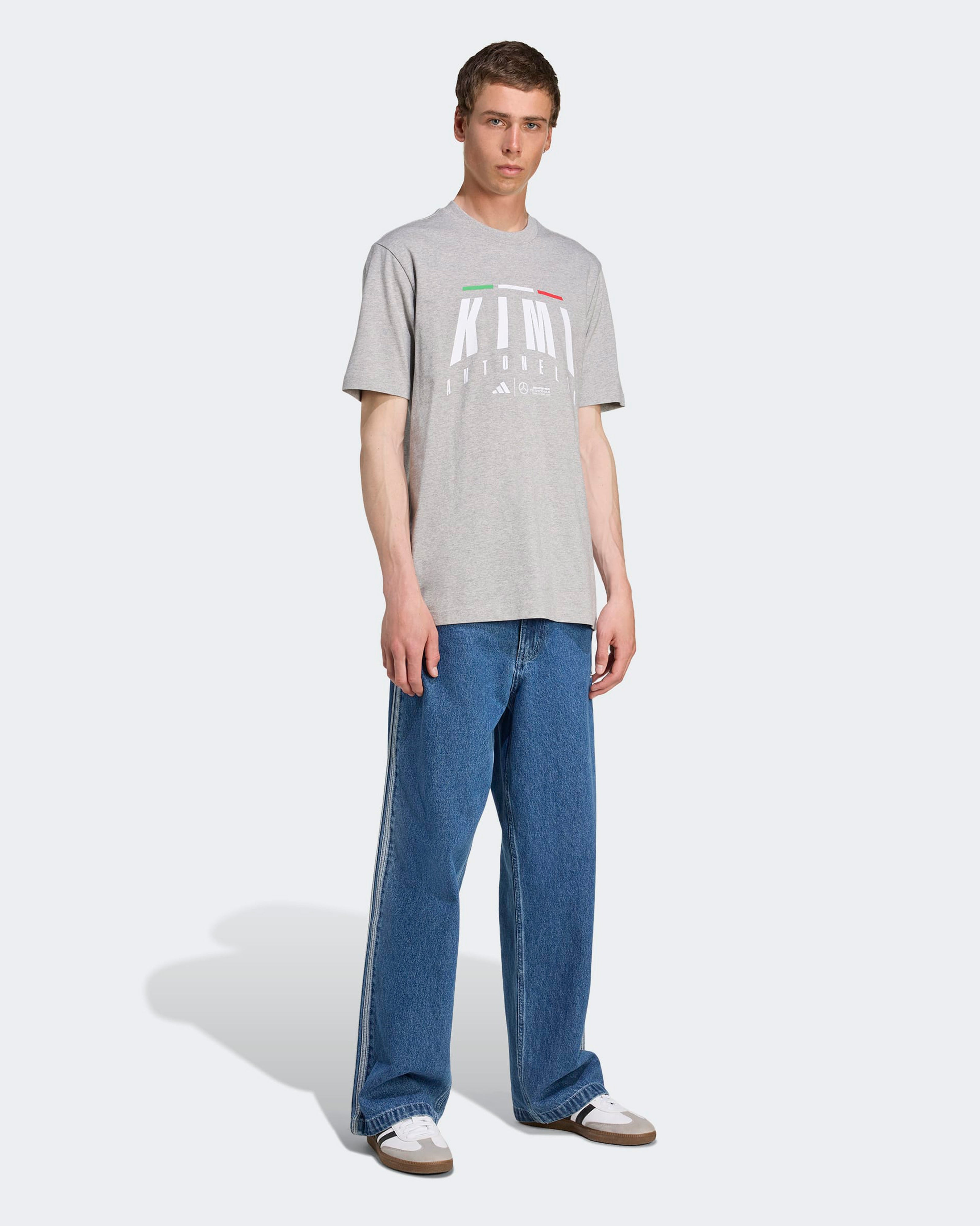 Mens Kimi Antonelli T-shirt Grey