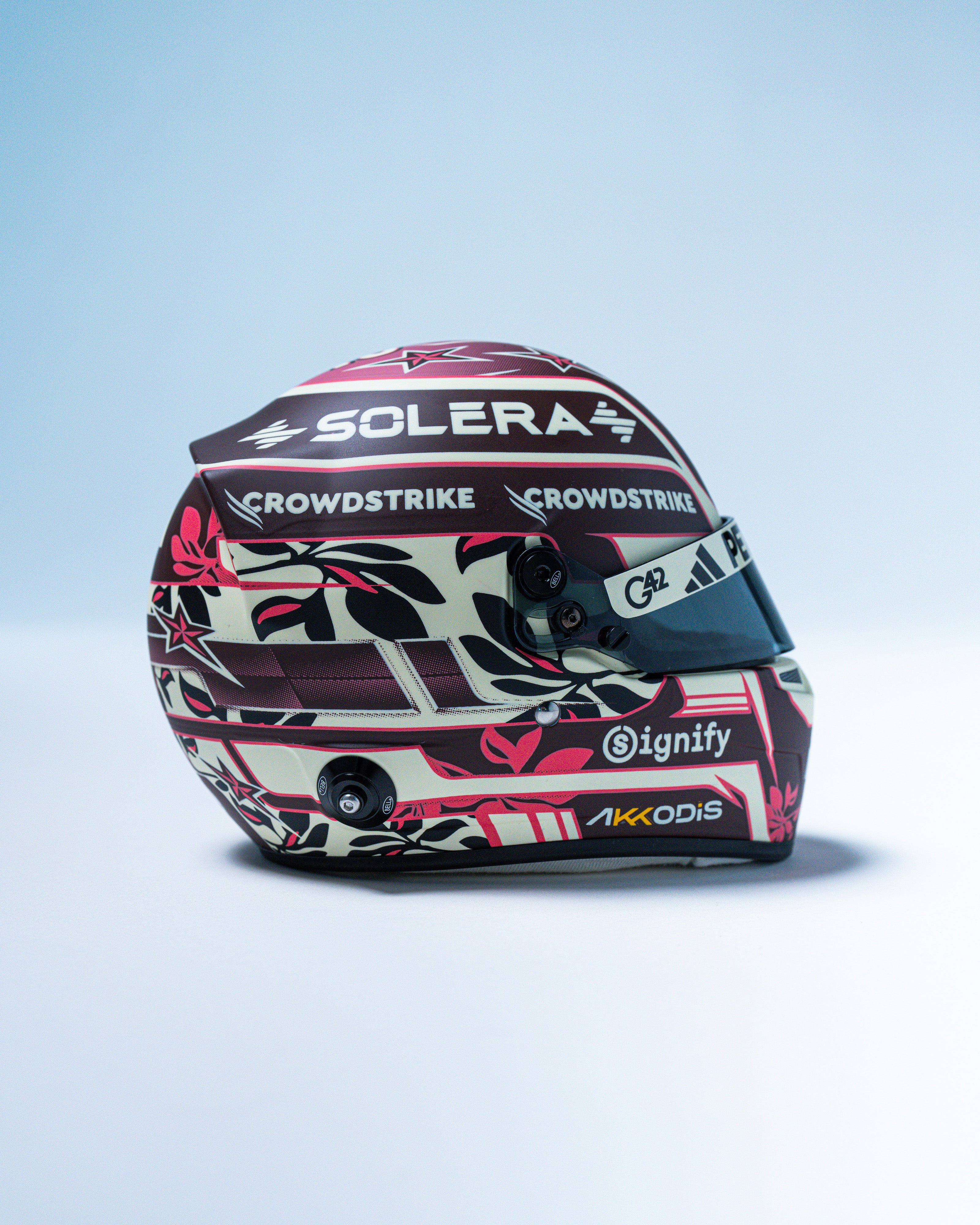 Kimi Antonelli 2025 Miami Mini Bell Helmet Replica 1:2