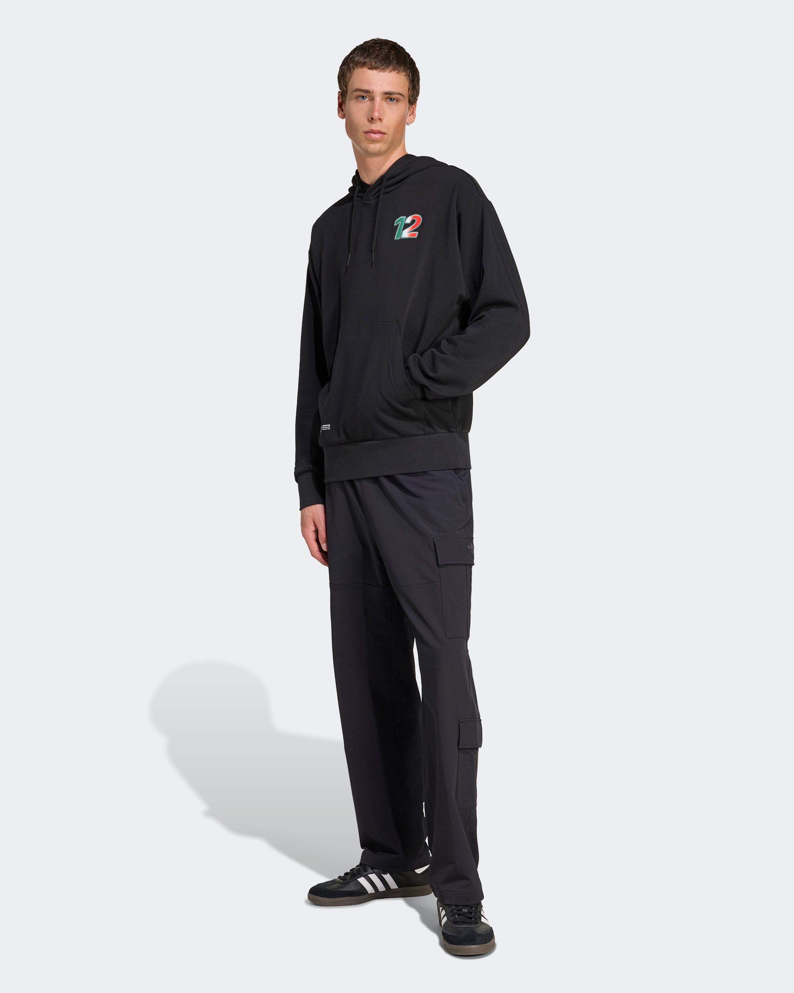 Mens Kimi Antonelli Graphic Hoody Black | Official Mercedes