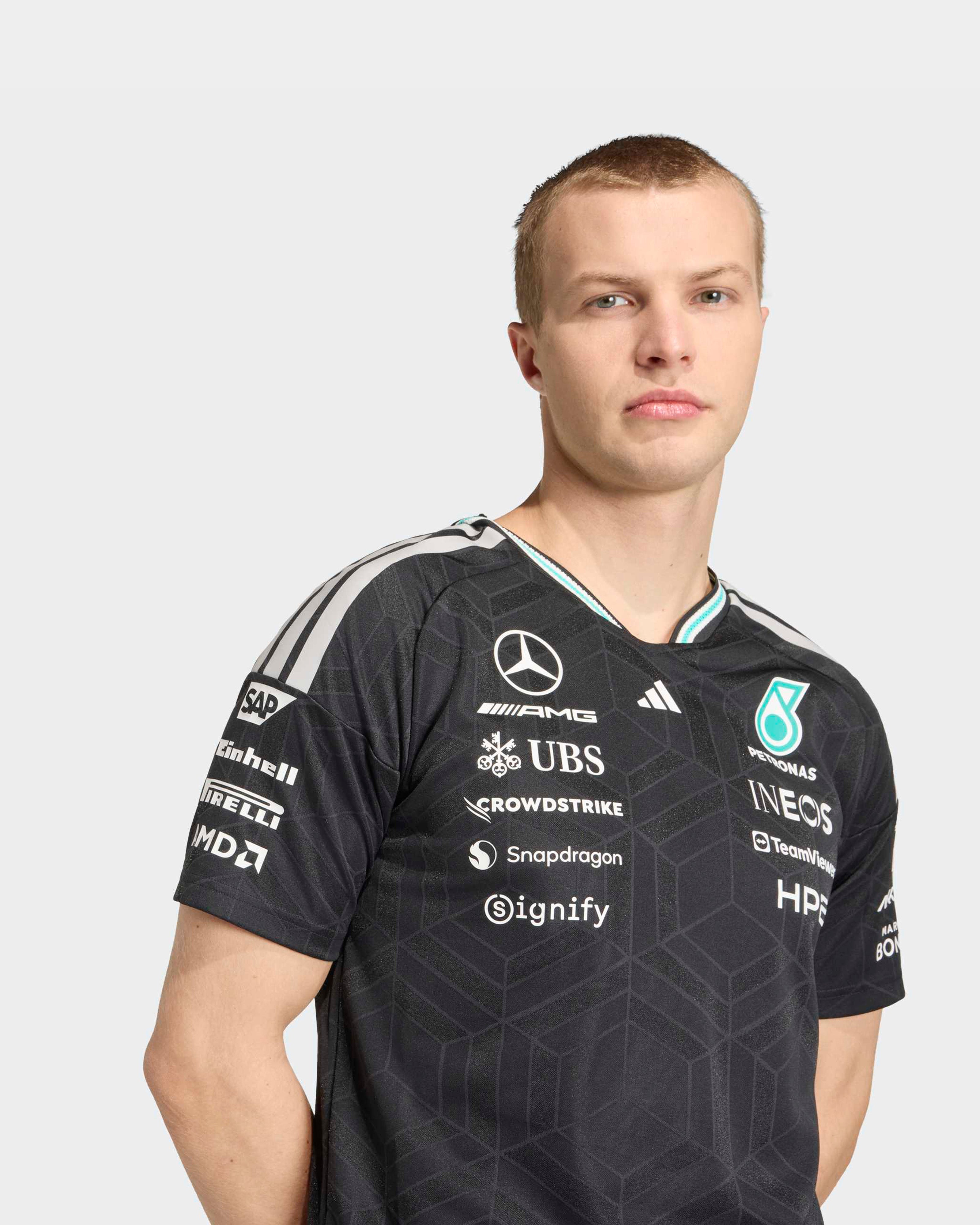 Mens 2026 Authentic Driver Tee Black