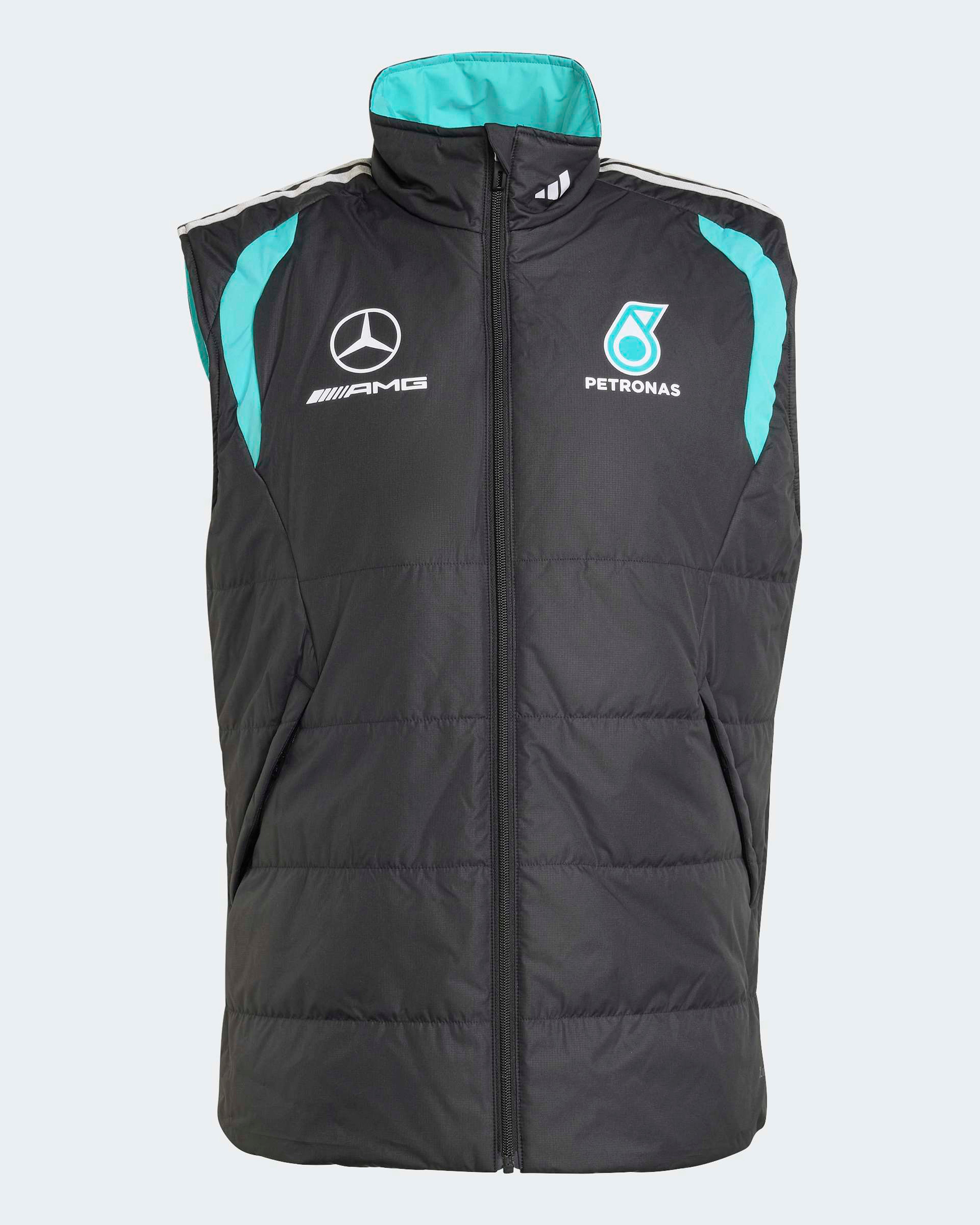 2026 Men's Mechanics Vest - Black | Mercedes-AMG PETRONAS F1 Team