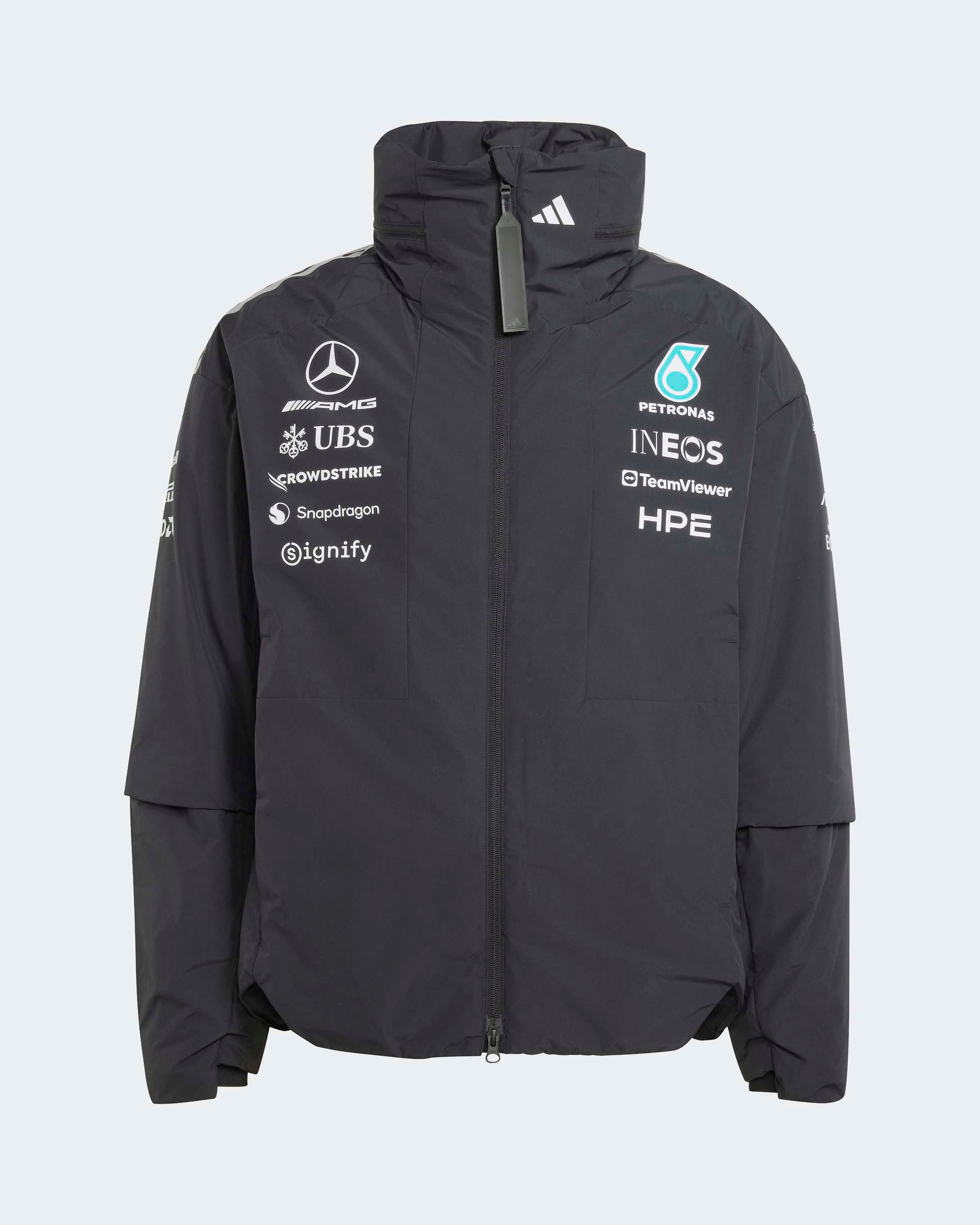 Men's 2026 Team Jacket - Black | Mercedes-AMG PETRONAS F1 Team