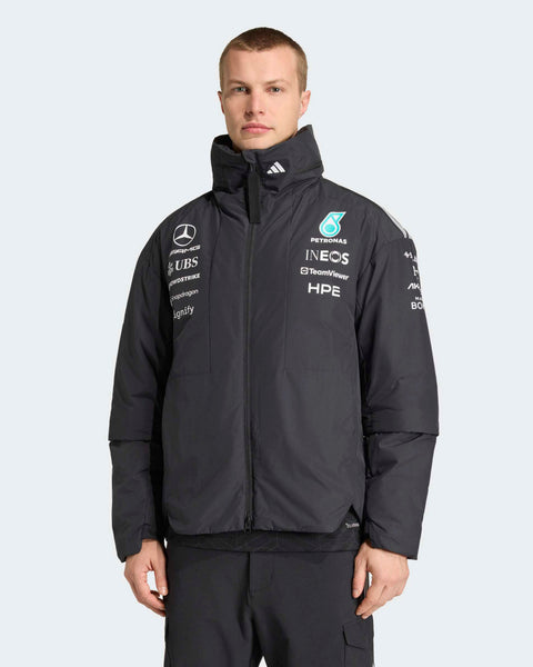 Men's 2026 Team Jacket - Black | Mercedes-AMG PETRONAS F1 Team