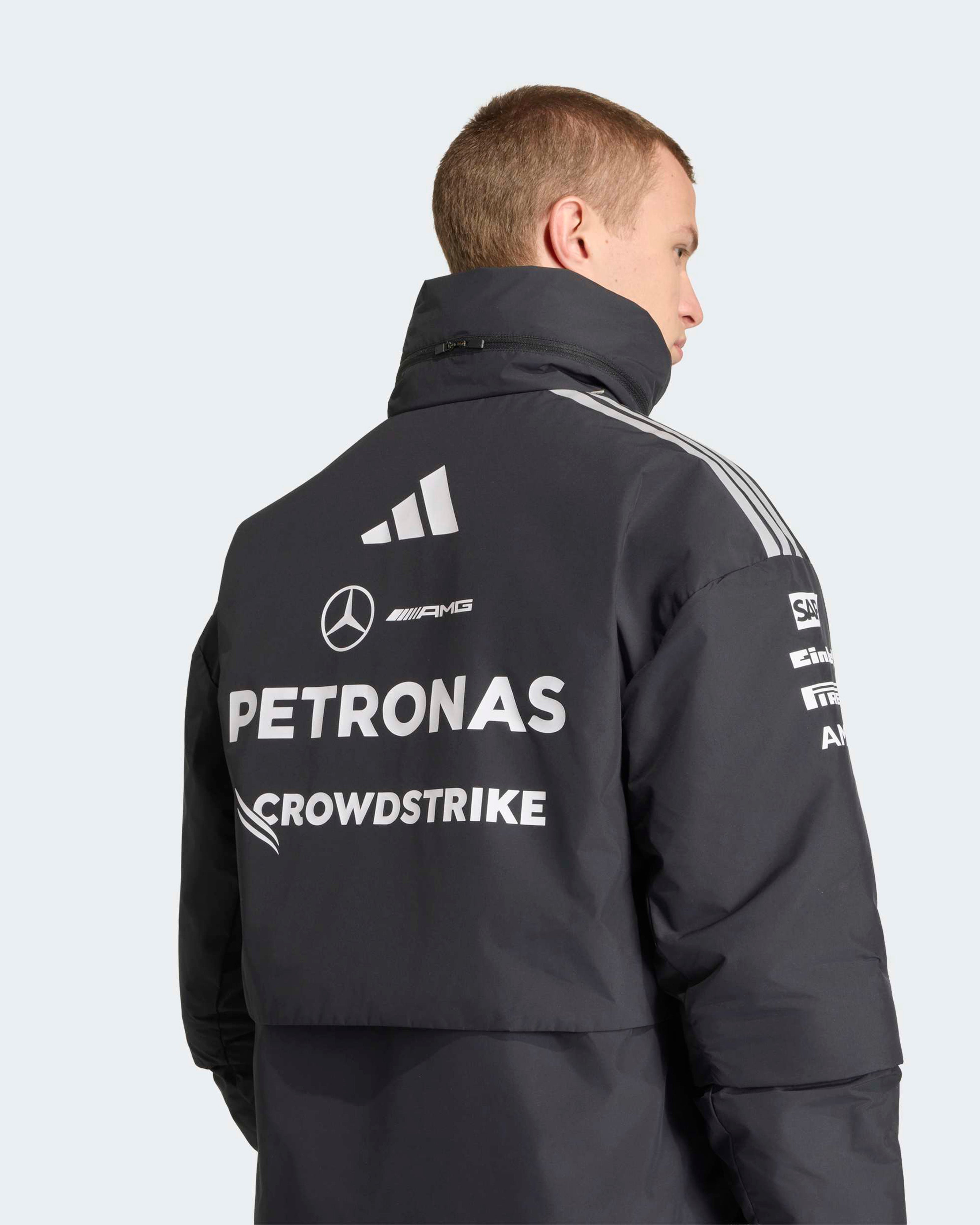 Men's 2026 Team Jacket - Black | Mercedes-AMG PETRONAS F1 Team