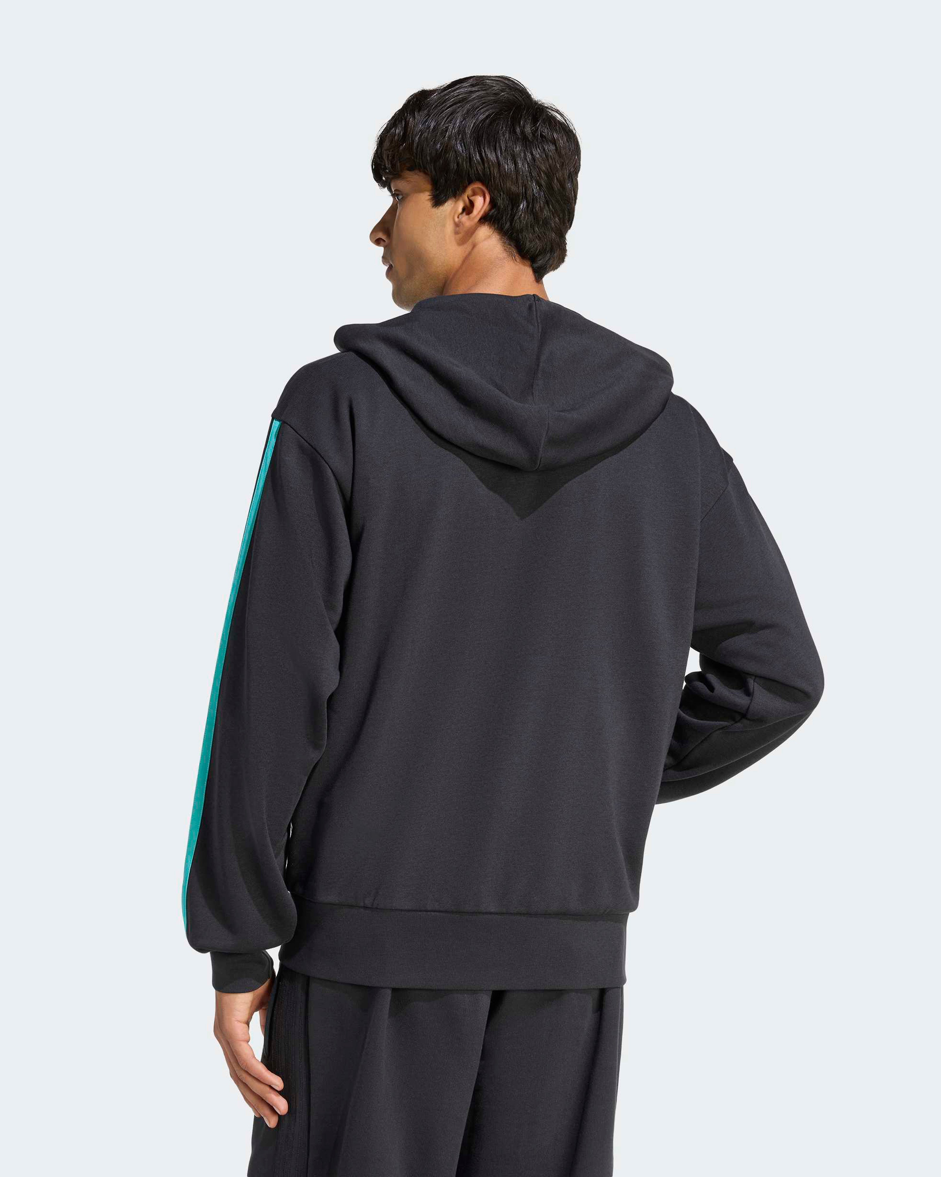 2026 Men's DNA Full-Zip Hoodie Black | Mercedes-AMG PETRONAS F1
